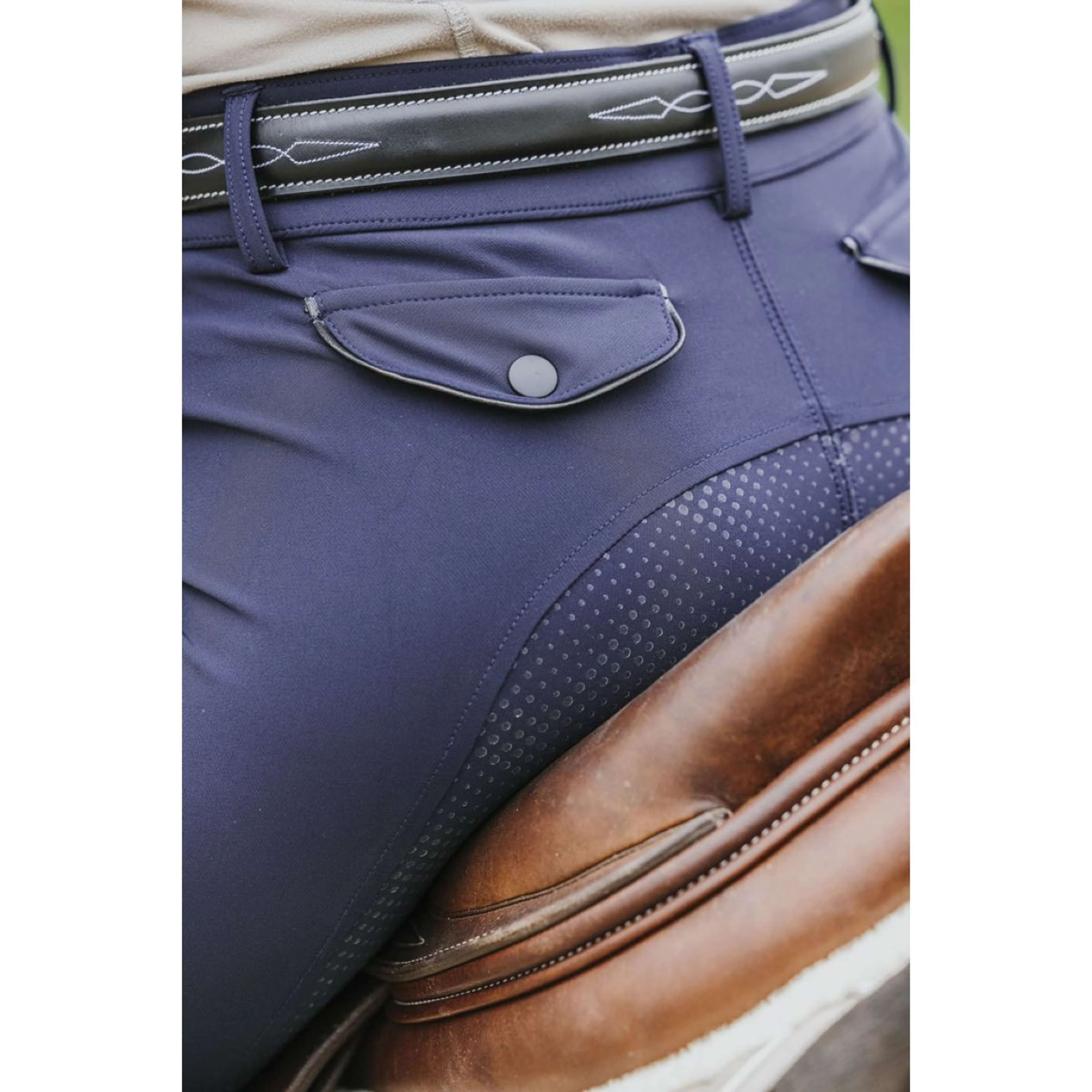 EQUITHÈME Pantalon d'Équitation Beverly Marin - Image 7