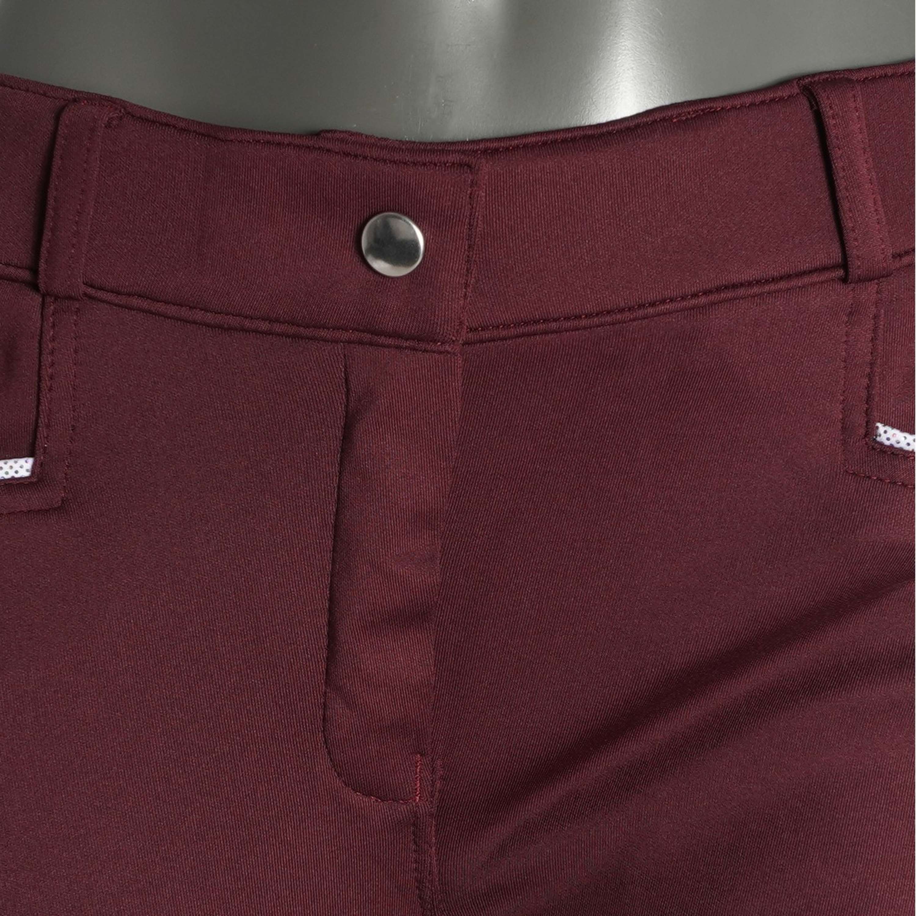 EQUITHÈME Pantalon d'Équitation Claudine Bordeaux - Image 5