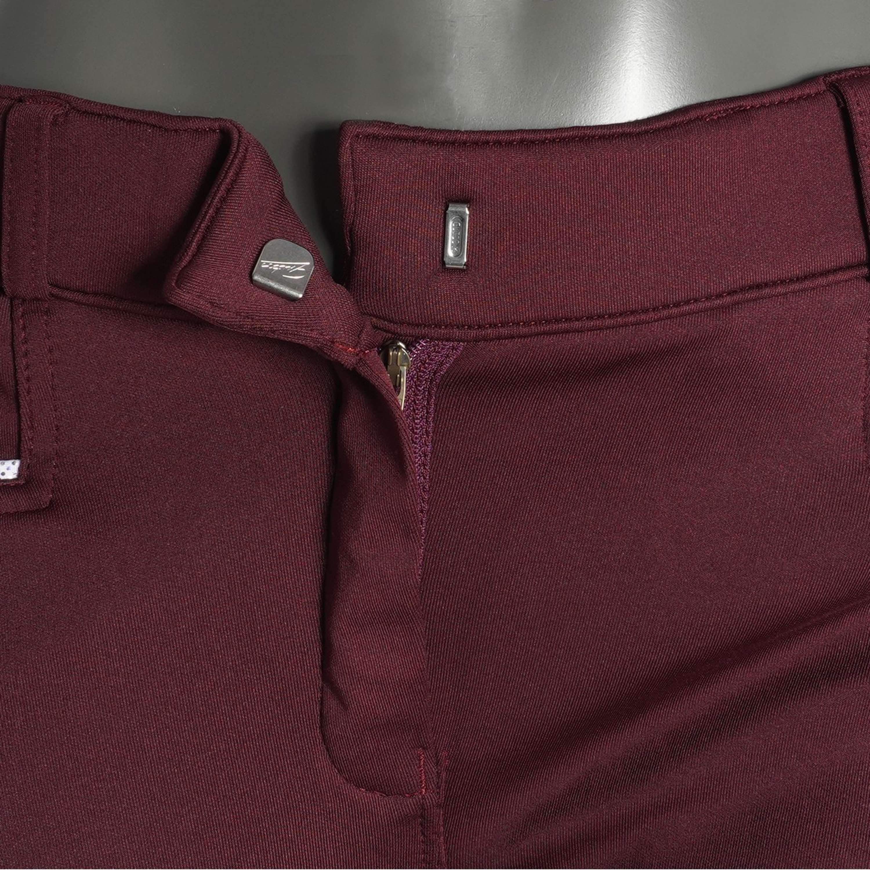 EQUITHÈME Pantalon d'Équitation Claudine Bordeaux - Image 6
