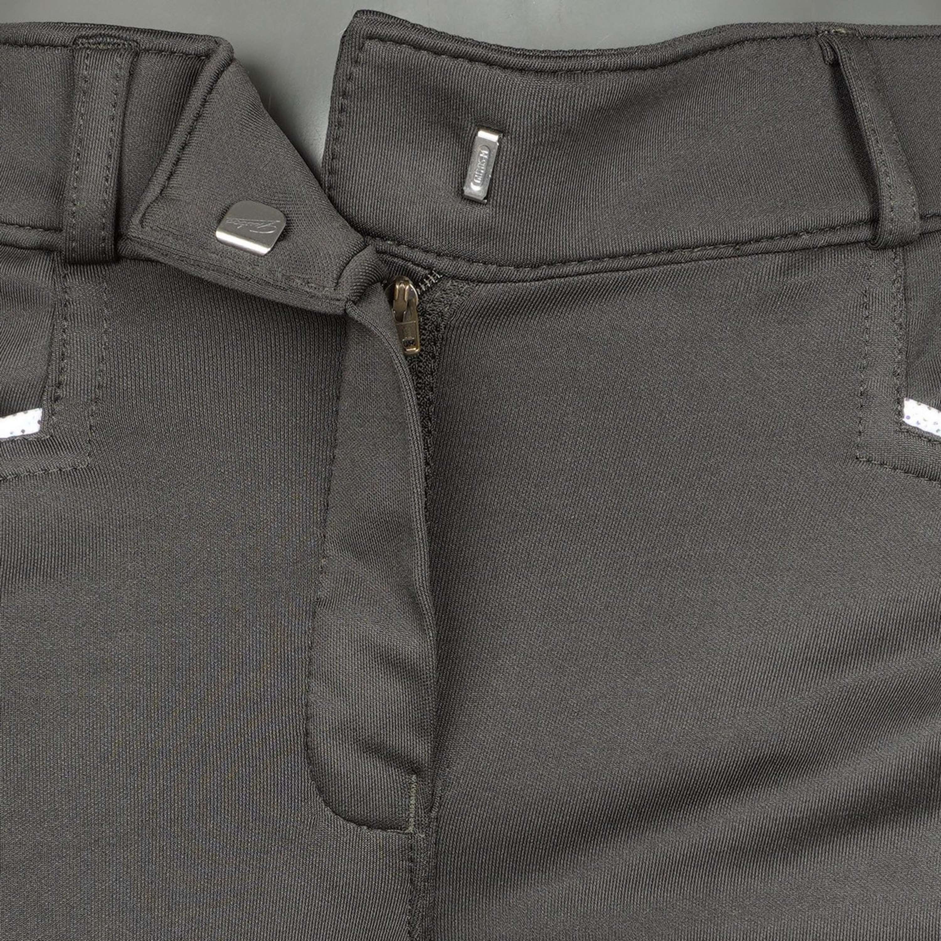 EQUITHÈME Pantalon d'Équitation Claudine Forest Green - Image 6