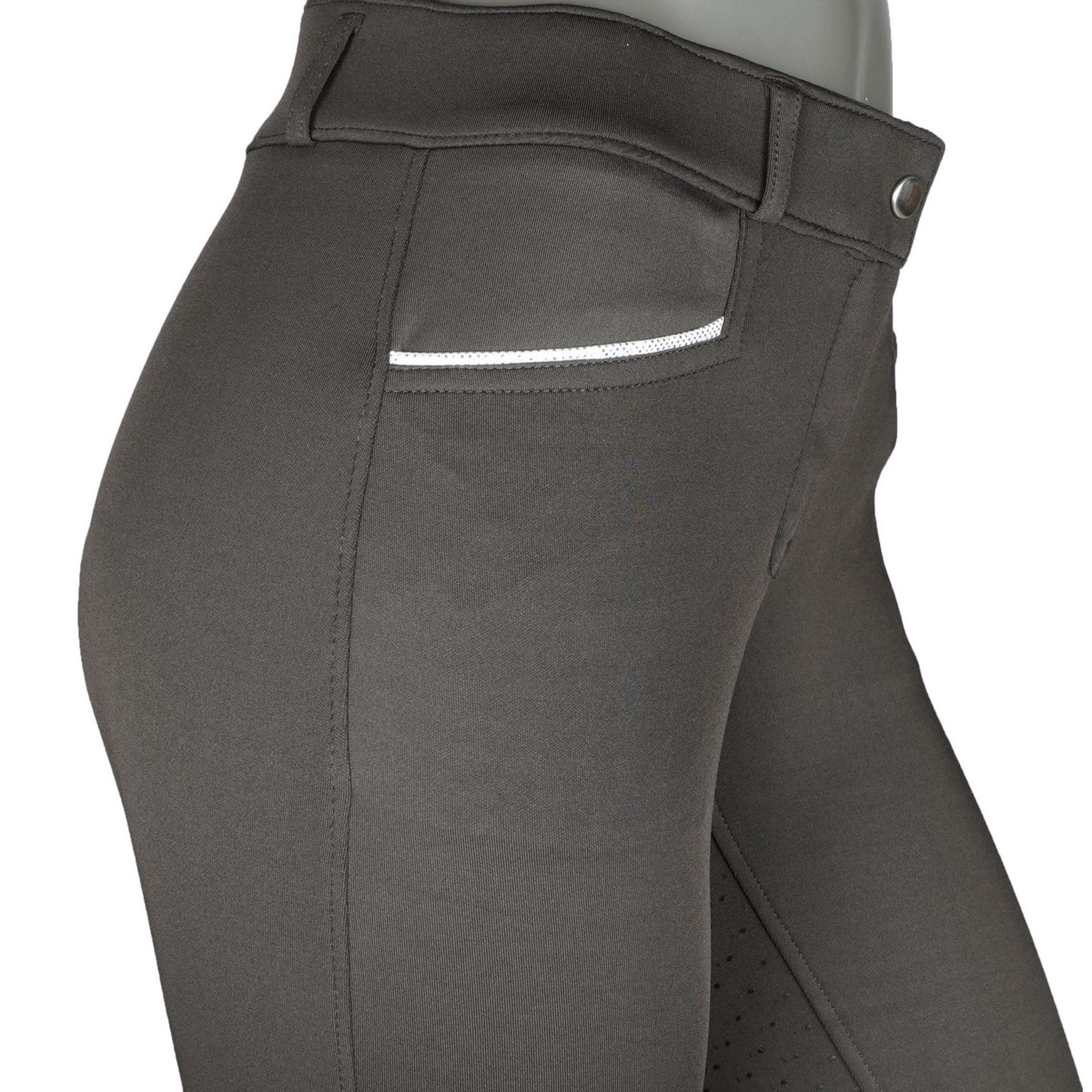 EQUITHÈME Pantalon d'Équitation Claudine Forest Green - Image 8