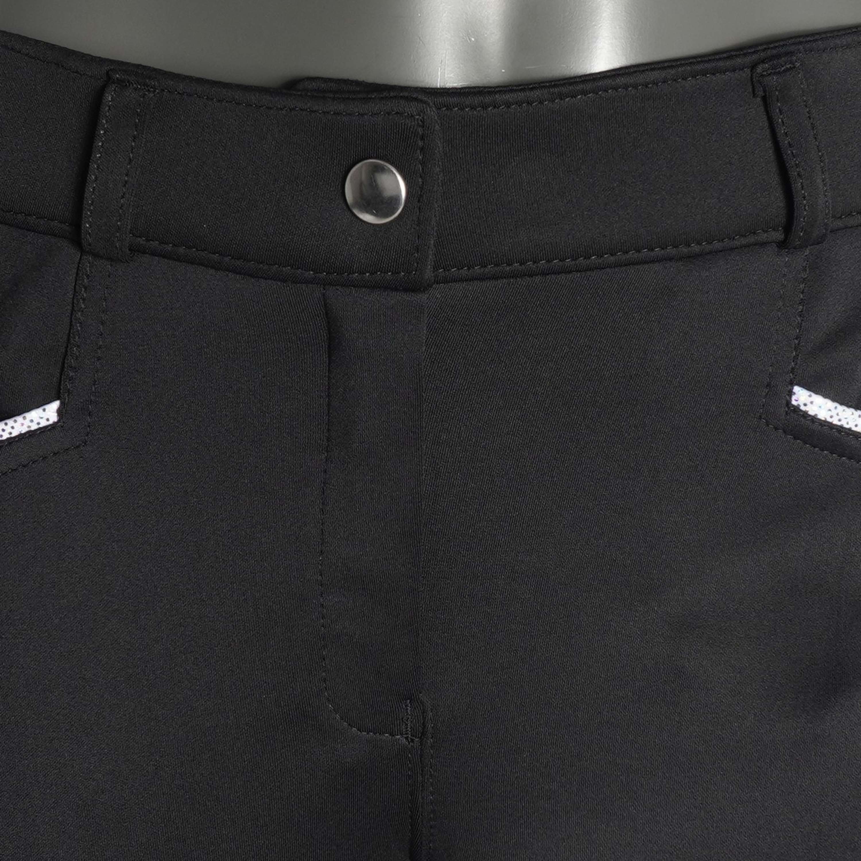 EQUITHÈME Pantalon d'Équitation Claudine Noir - Image 5
