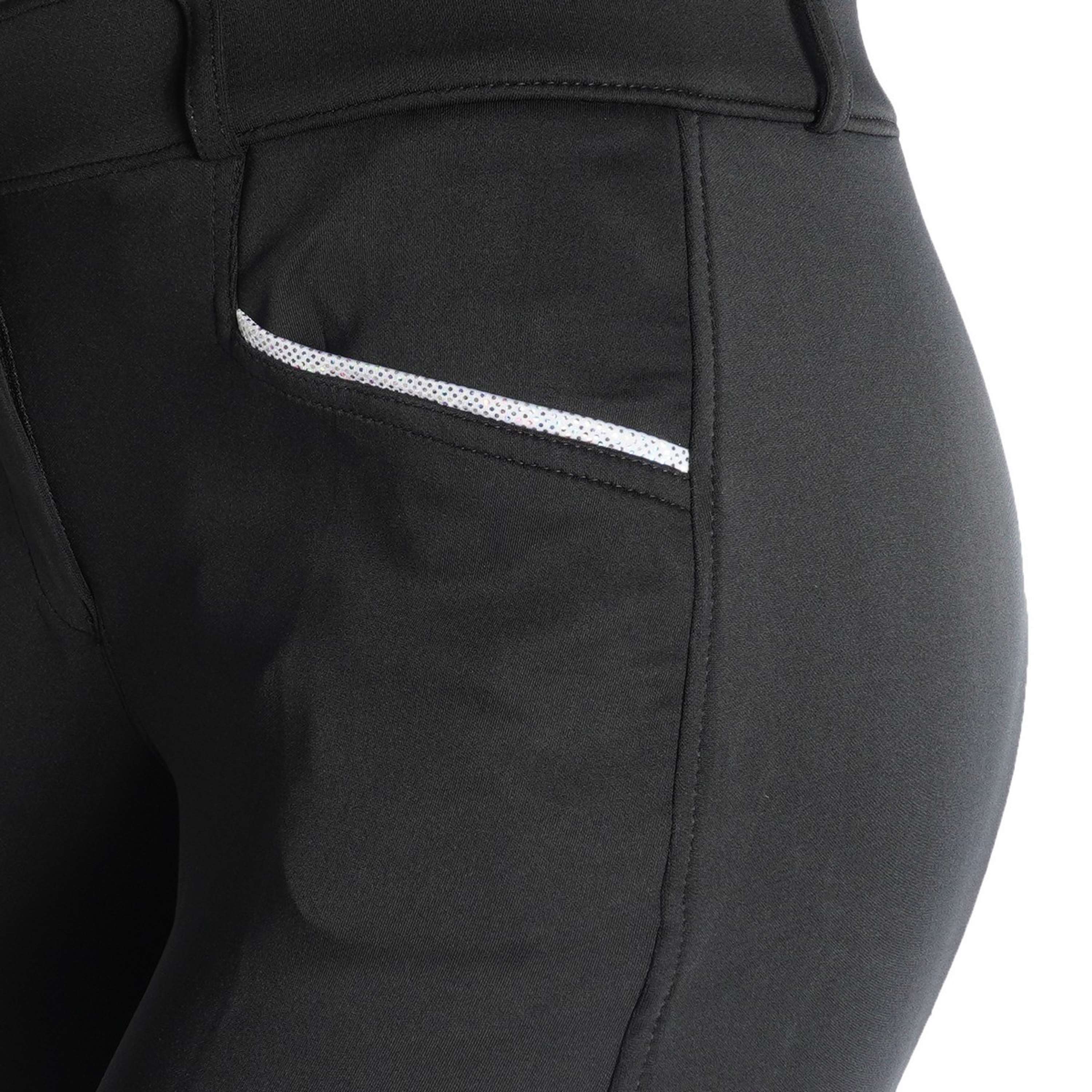 EQUITHÈME Pantalon d'Équitation Claudine Noir - Image 7