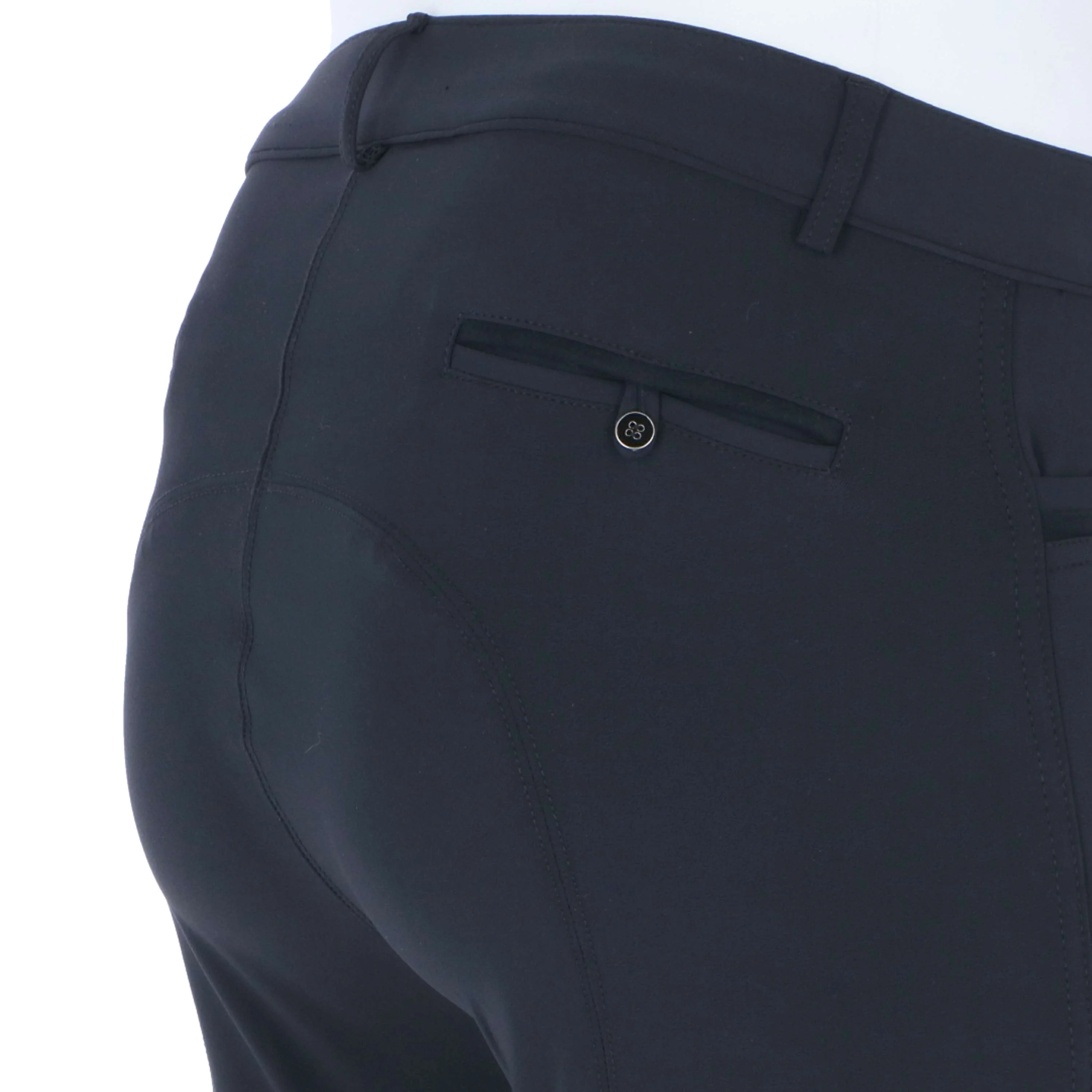 EQUITHÈME Pantalon d'Équitation Georg Hommes Noir - Image 7