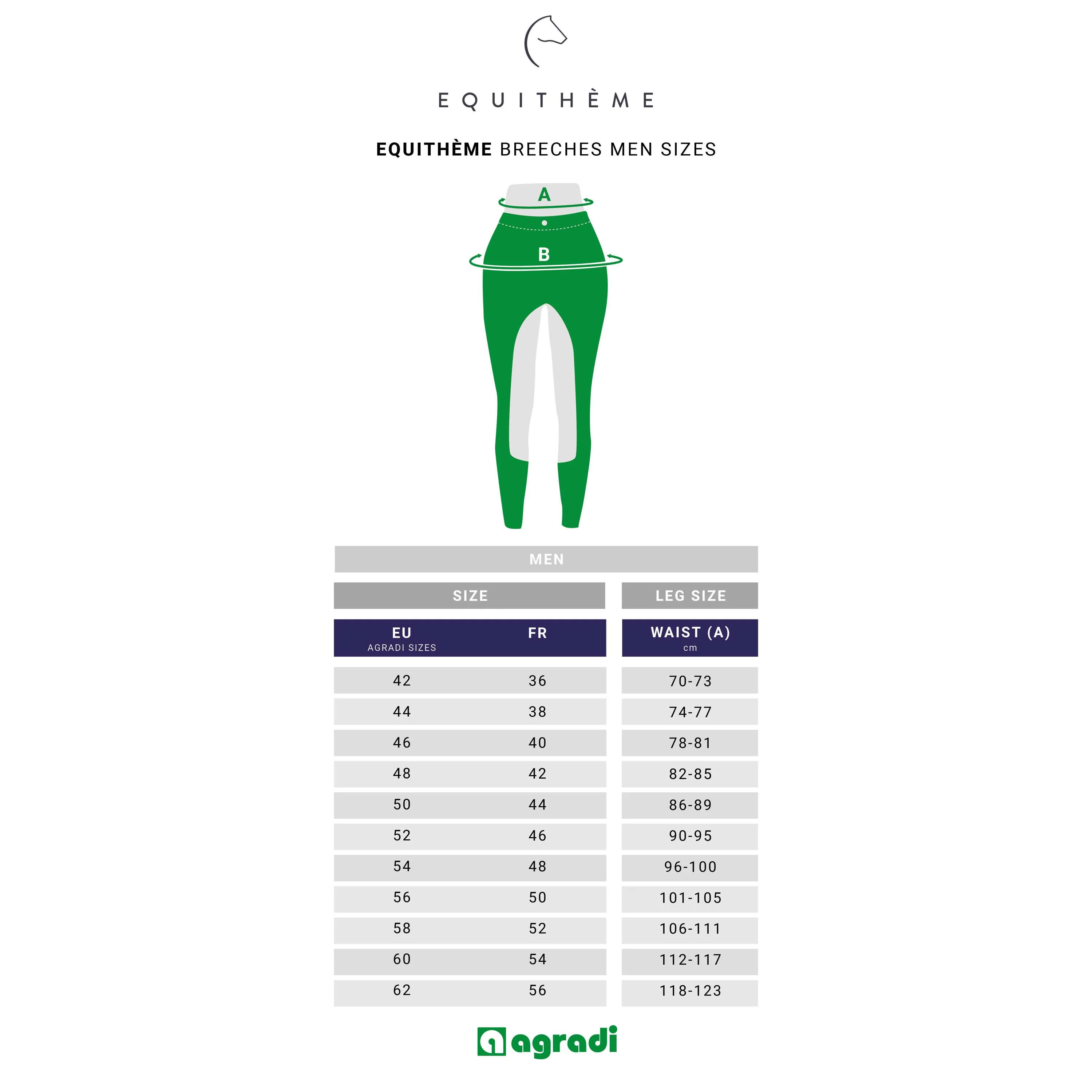 EQUITHÈME Pantalon d'Équitation Georg Hommes Noir - Image 8