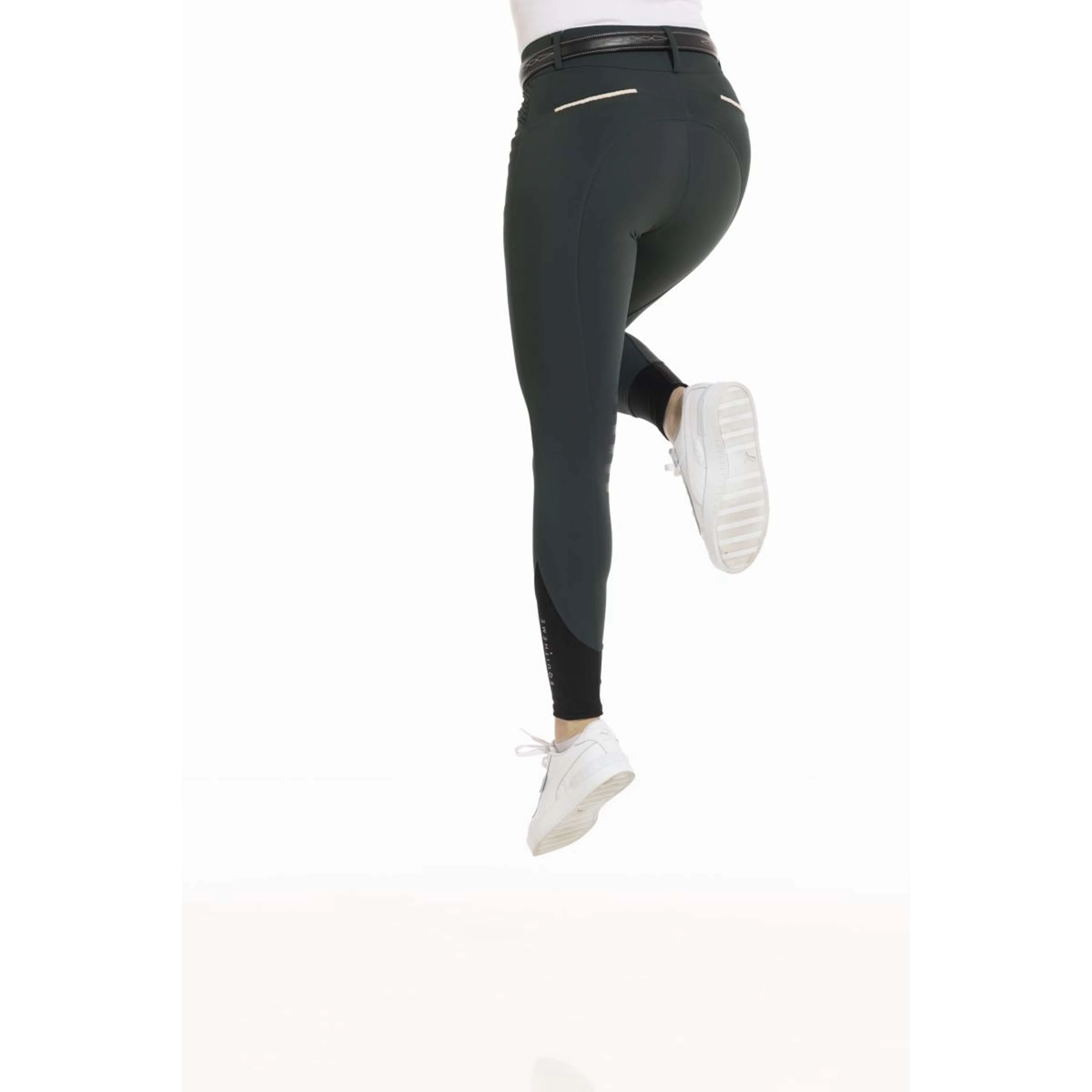 EQUITHÈME Pantalon d'Équitation Josephine Forest Green - Image 4