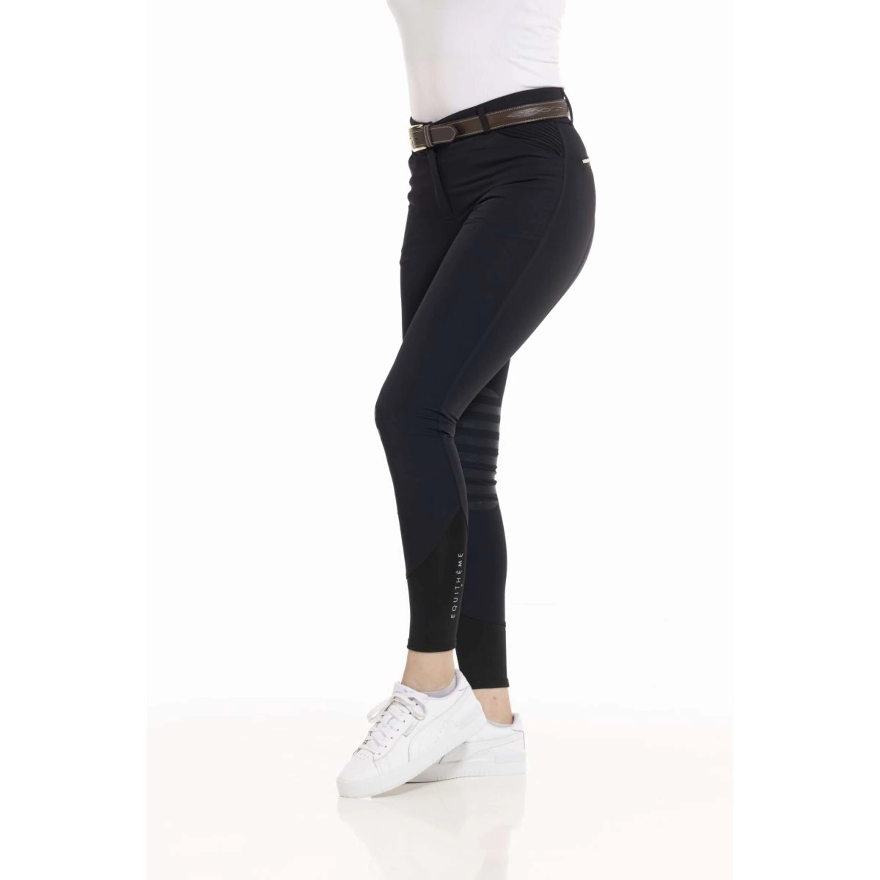 EQUITHÈME Pantalon d'Équitation Josephine Noir - Image 2