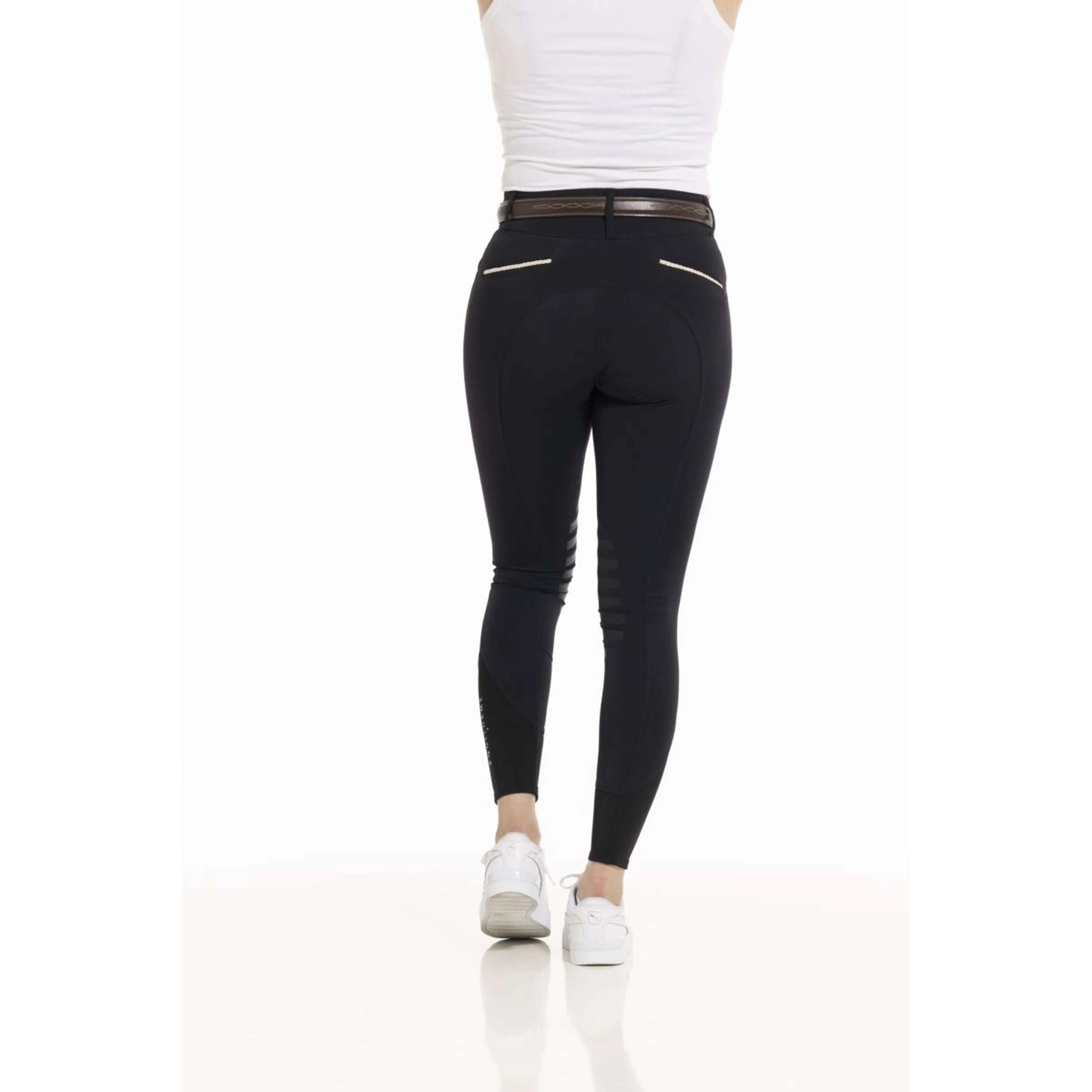 EQUITHÈME Pantalon d'Équitation Josephine Noir - Image 5