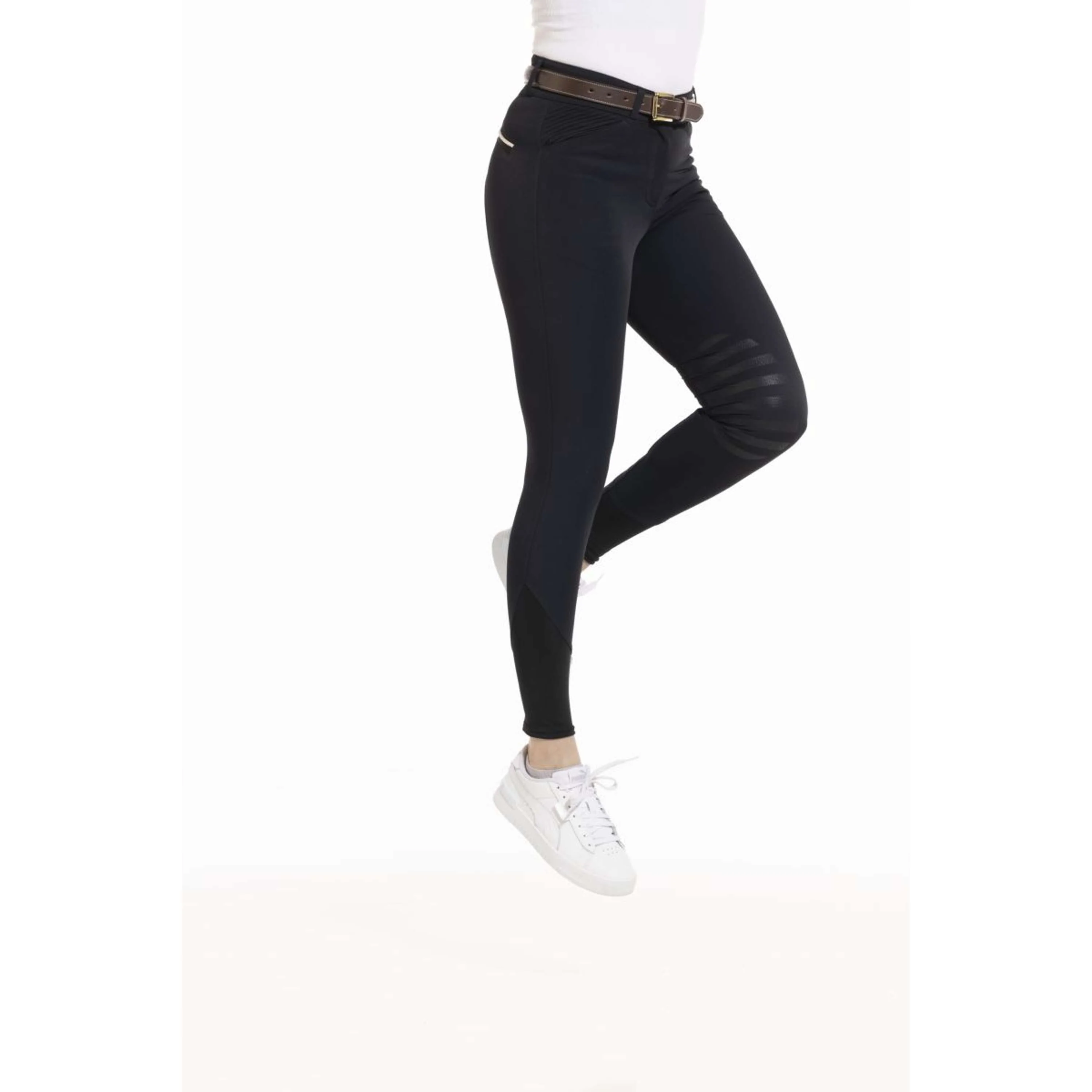 EQUITHÈME Pantalon d'Équitation Josephine Noir - Image 6