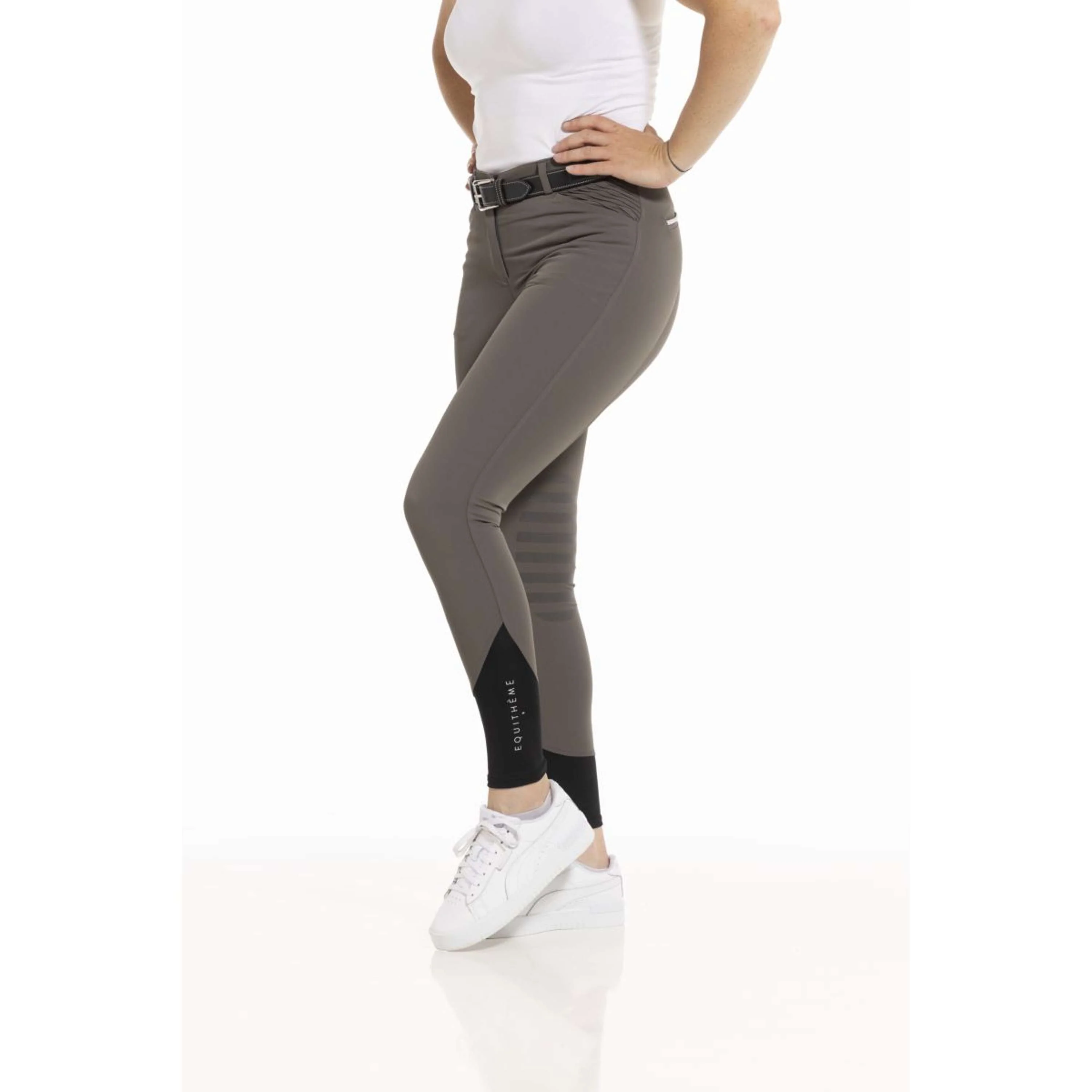 EQUITHÈME Pantalon d'Équitation Josephine Taupe - Image 6
