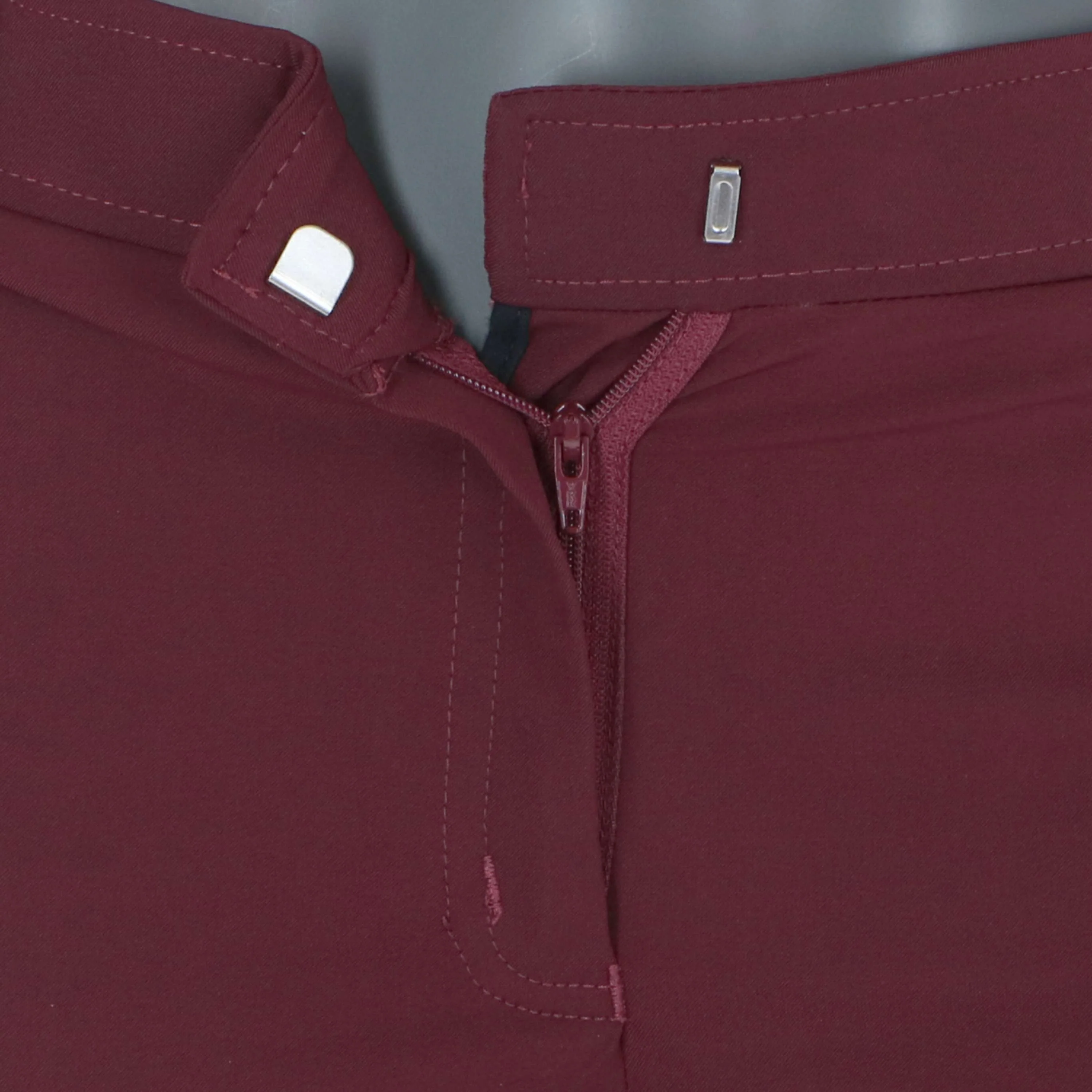 EQUITHÈME Pantalon d'Équitation Kenya Silicone Genouillères Prune - Image 5