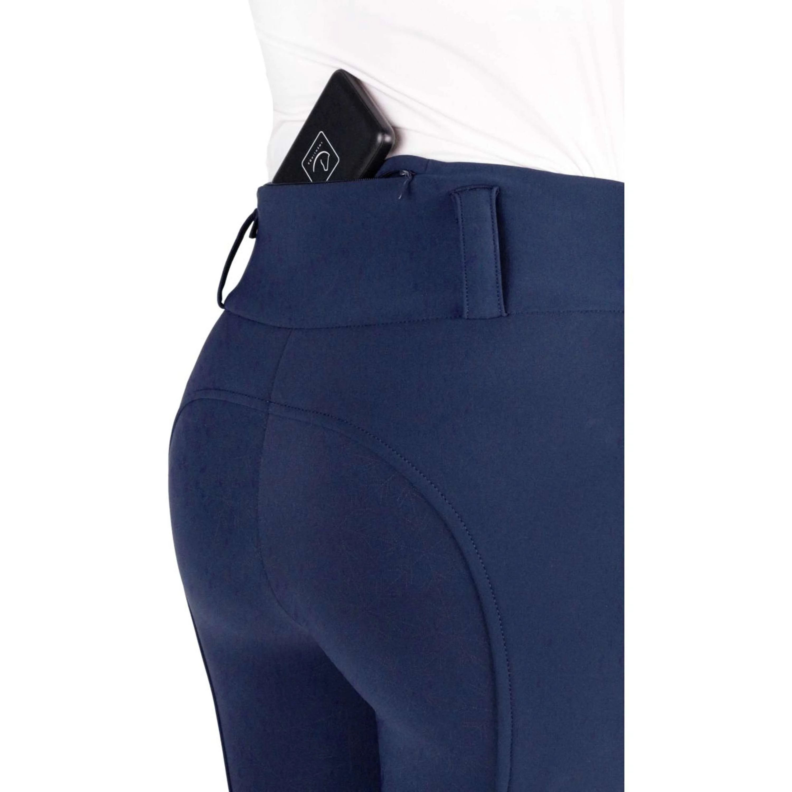 EQUITHÈME Pantalon d'Équitation Sierra Full Grip Marin - Image 7