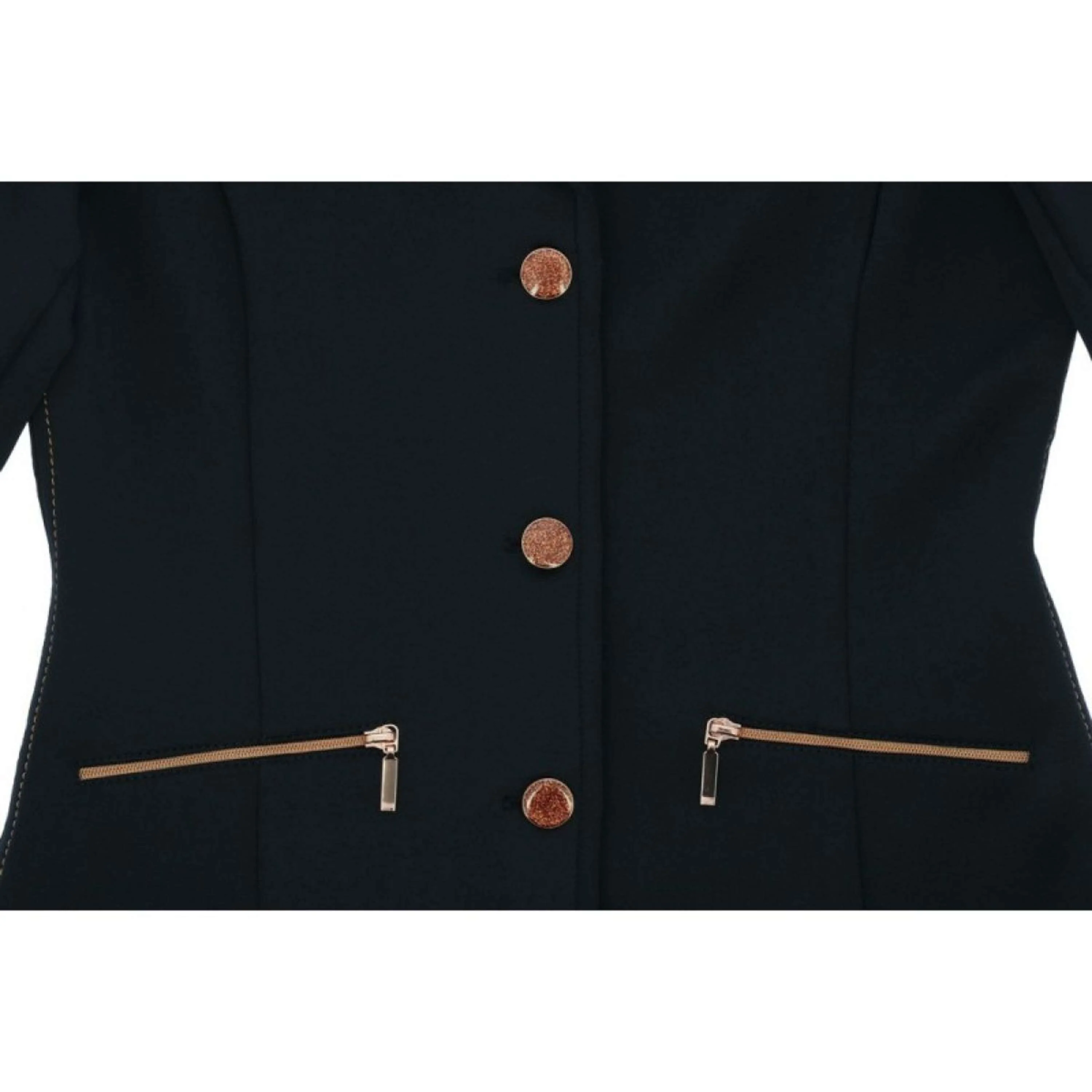 EQUITHÈME Petite Veste de Concours Athens Kids Marin - Image 3