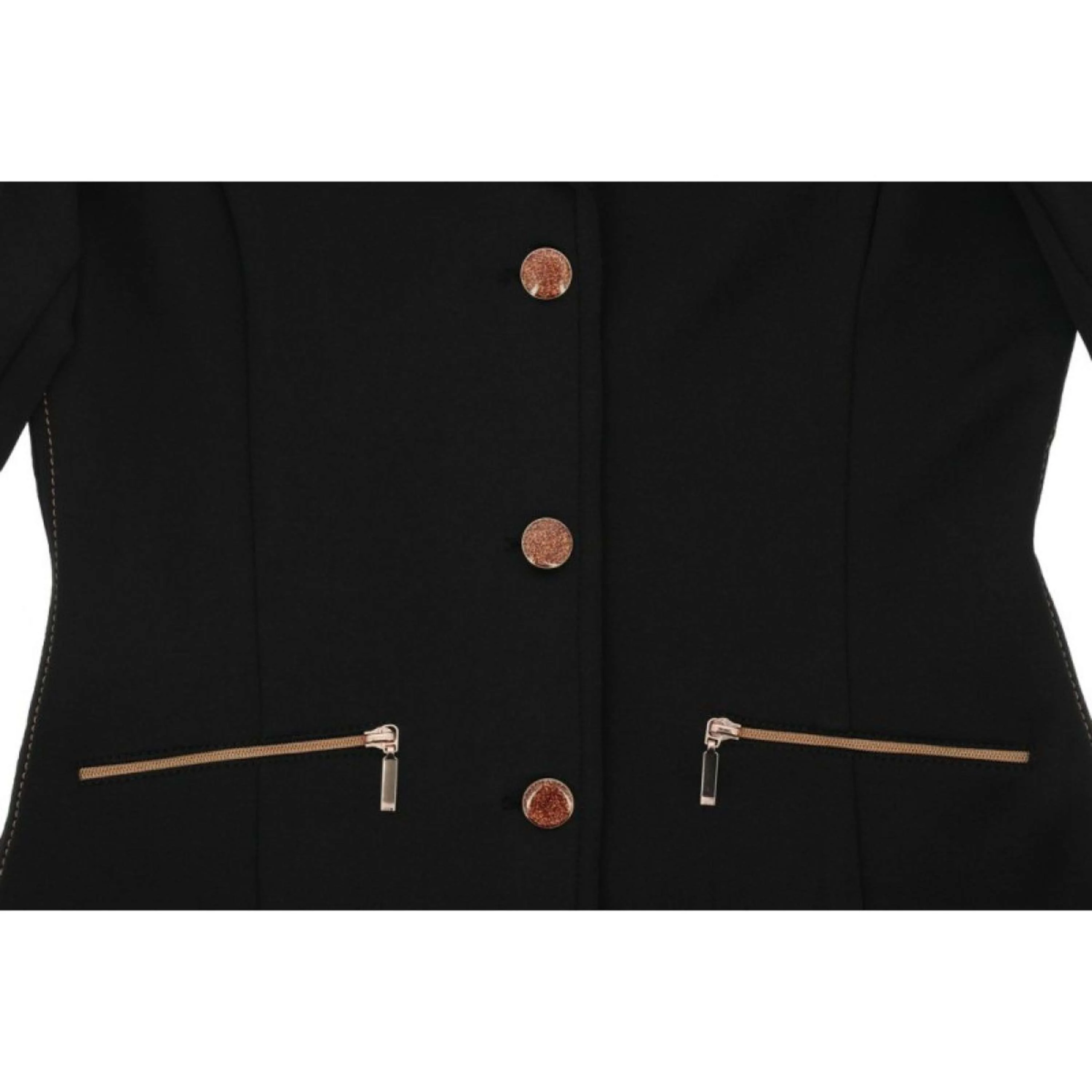 EQUITHÈME Petite Veste de Concours Athens Kids Noir - Image 3