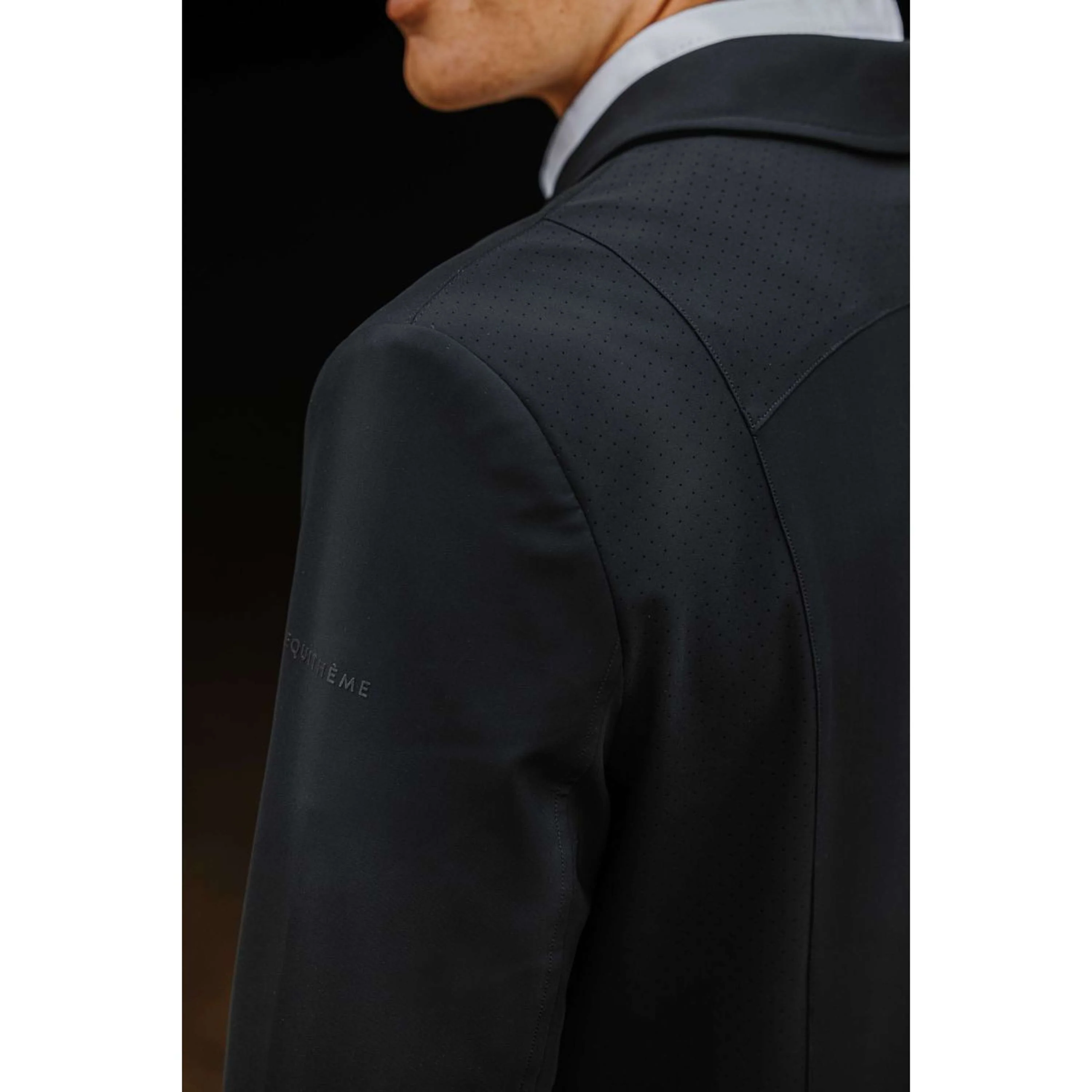 EQUITHÈME Petite Veste de Concours Budapest Hommes Noir - Image 2