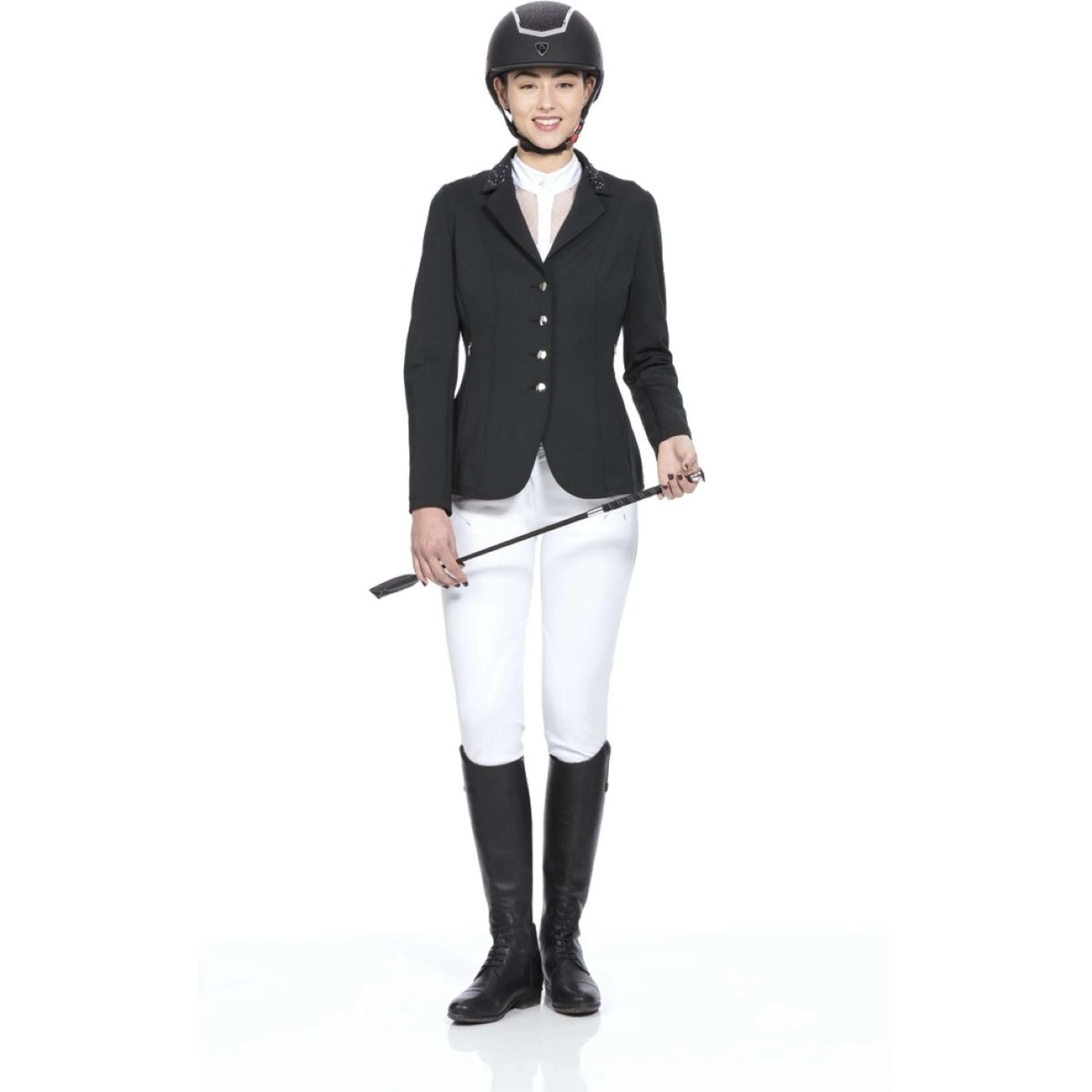 EQUITHÈME Petite Veste de Concours Megev Noir - Image 3