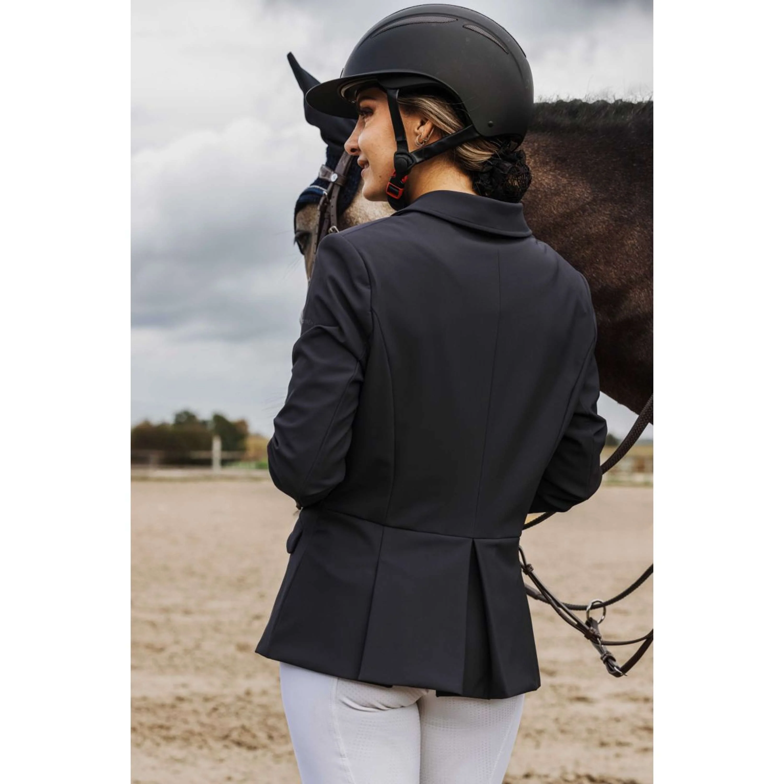 EQUITHÈME Petite Veste de Concours Nancy Gris - Image 3