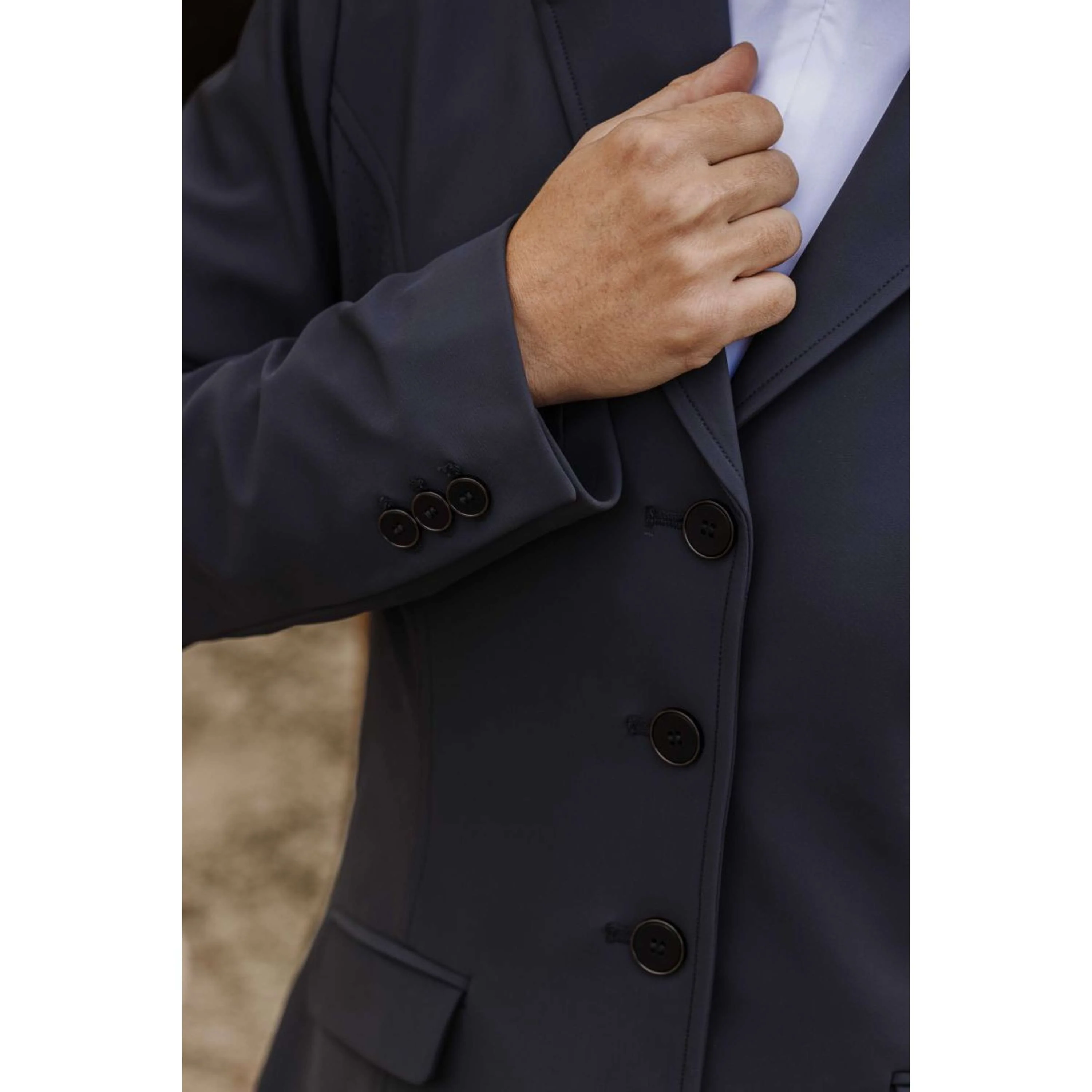 EQUITHÈME Petite Veste de Concours Nancy Gris - Image 6