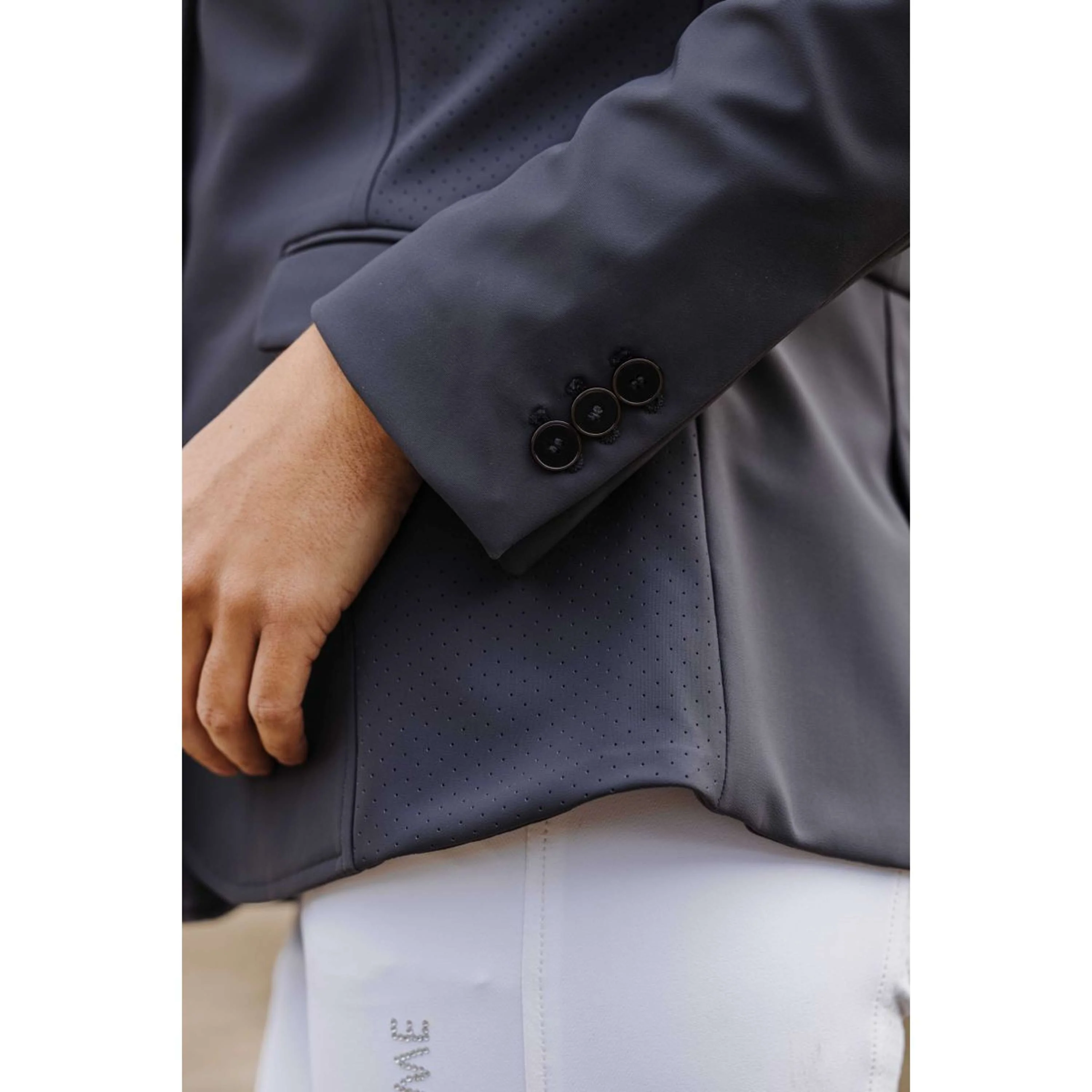 EQUITHÈME Petite Veste de Concours Nancy Gris - Image 8