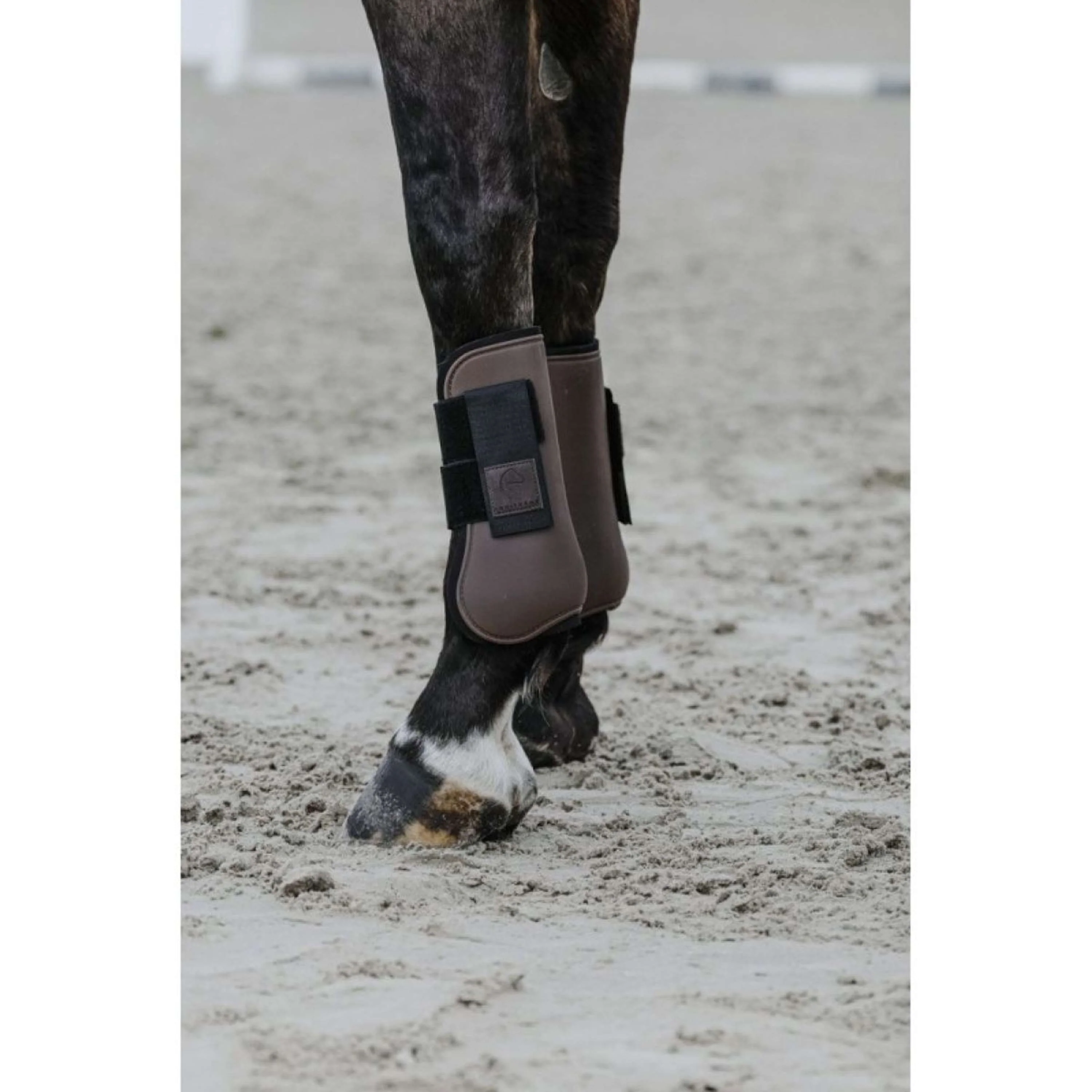 EQUITHÈME Protèges-Tendons Marron - Image 2