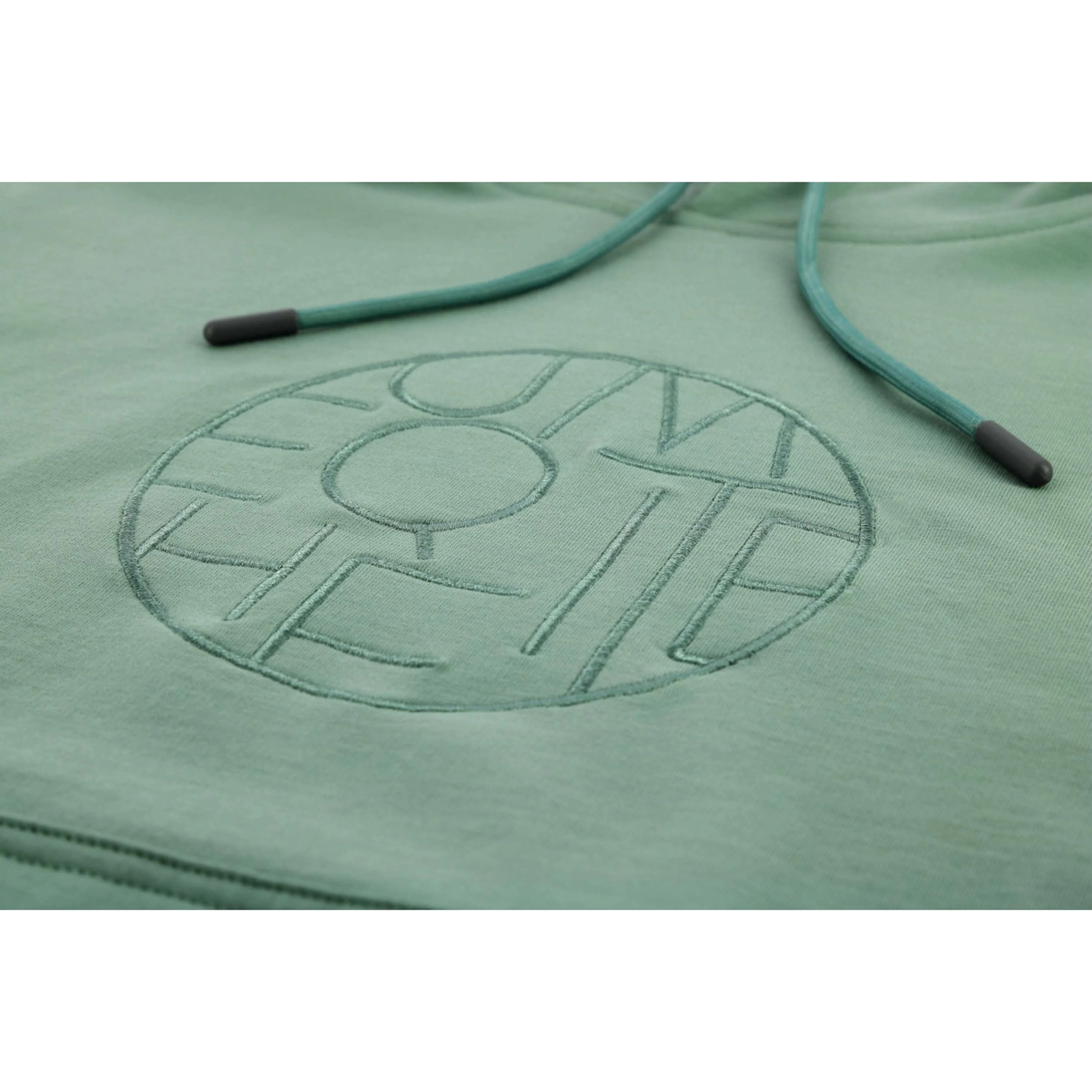 EQUITHÈME Pull col Hoodie Axel Unisex Khaki - Image 3