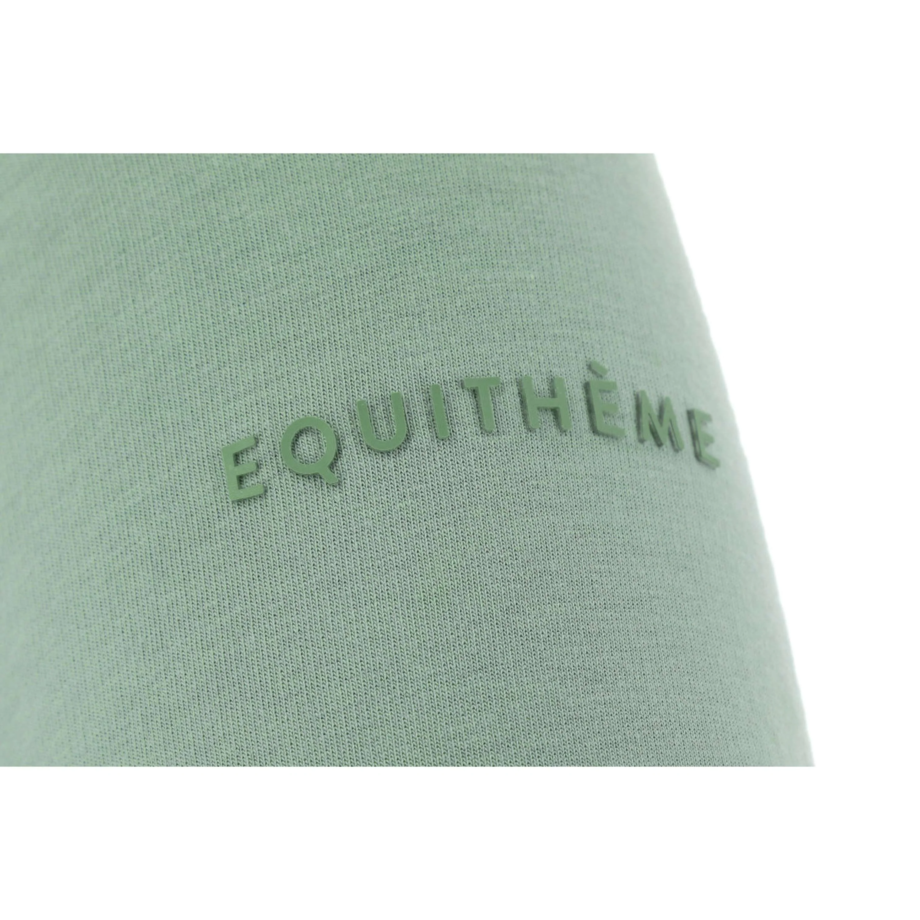 EQUITHÈME Pull col Hoodie Axel Unisex Khaki - Image 4