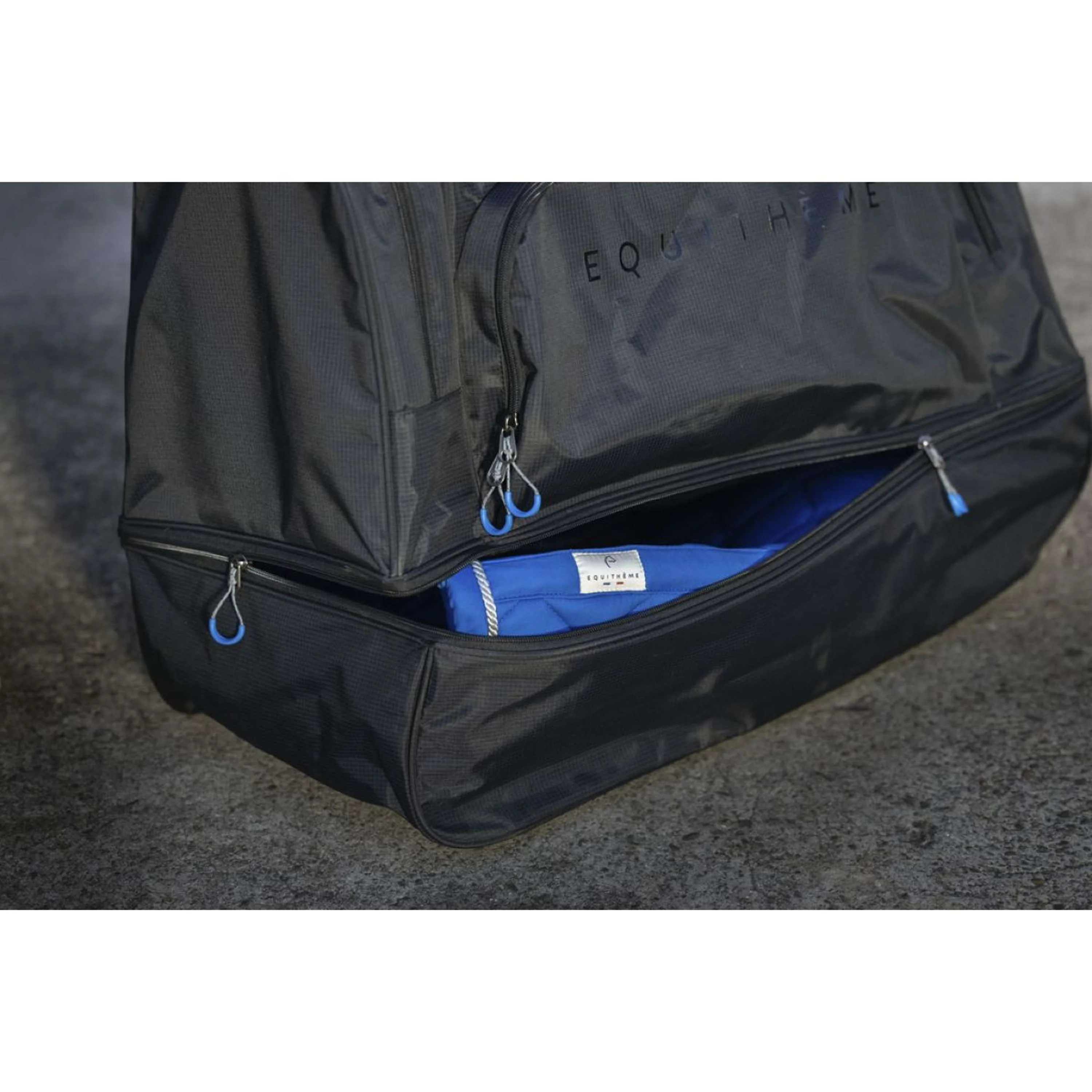 EQUITHÈME Sac de Voyage Sport Grand Noir - Image 5