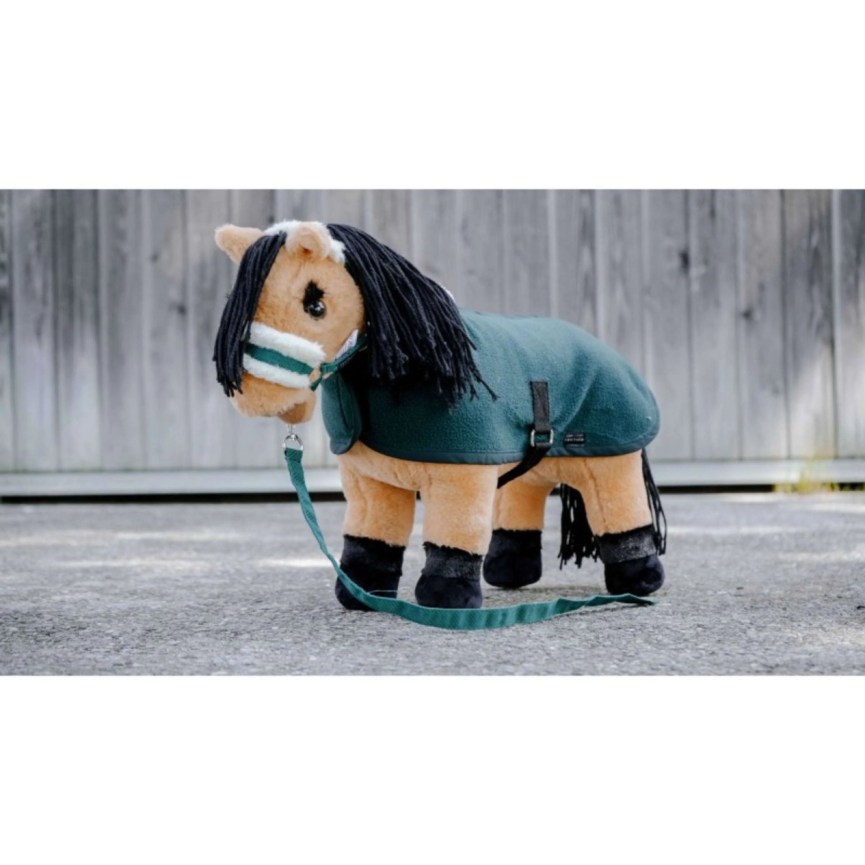 EQUITHÈME Pony Academy Set de tapis d'exposition Mini Vert foncé - Image 2