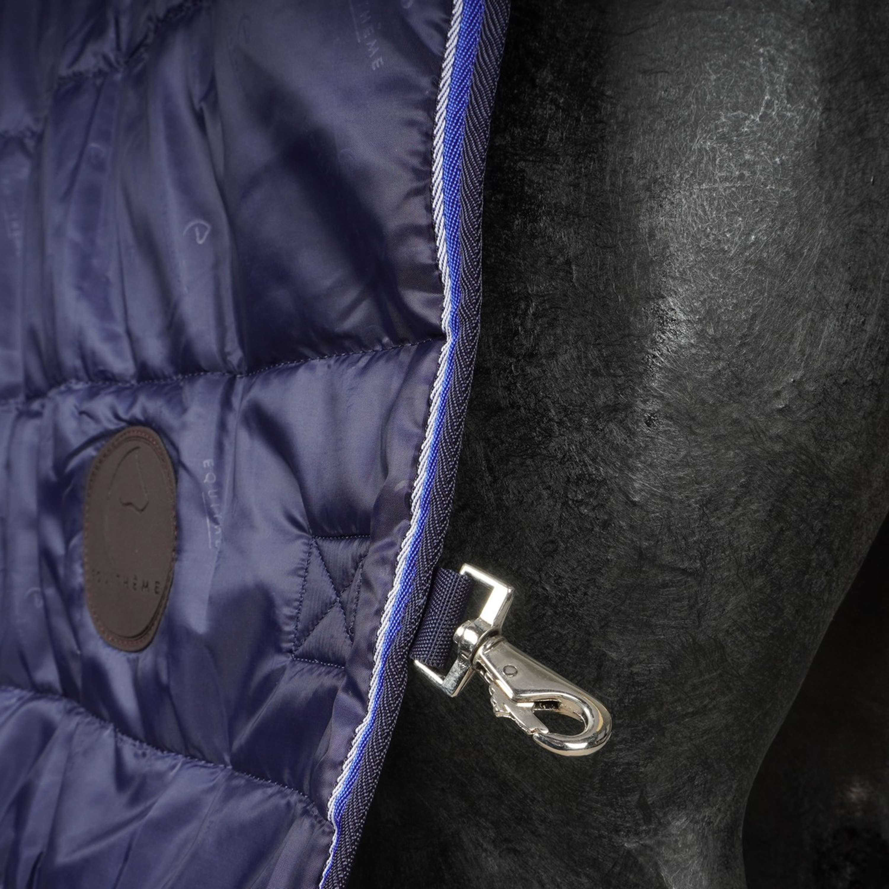 EQUITHÈME Sous-Couverture Classic 50g Marin - Image 8