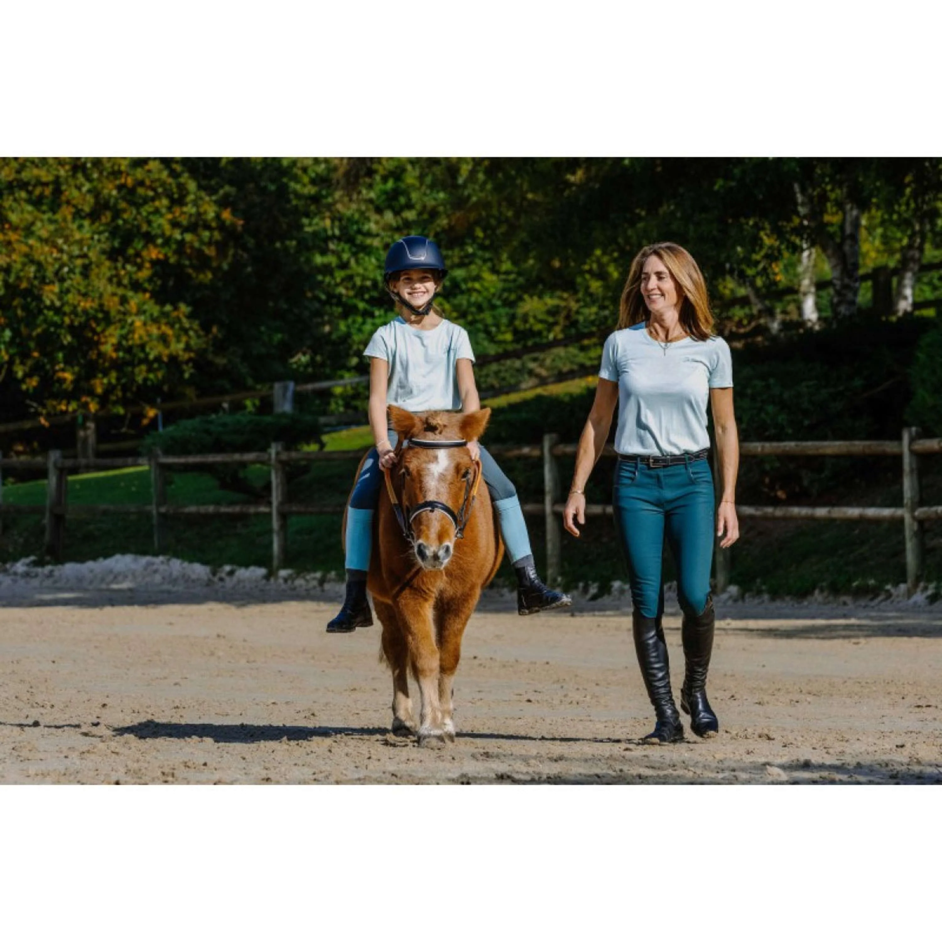 EQUITHÈME T-Shirt Bonnie Menthe/Vert - Image 4