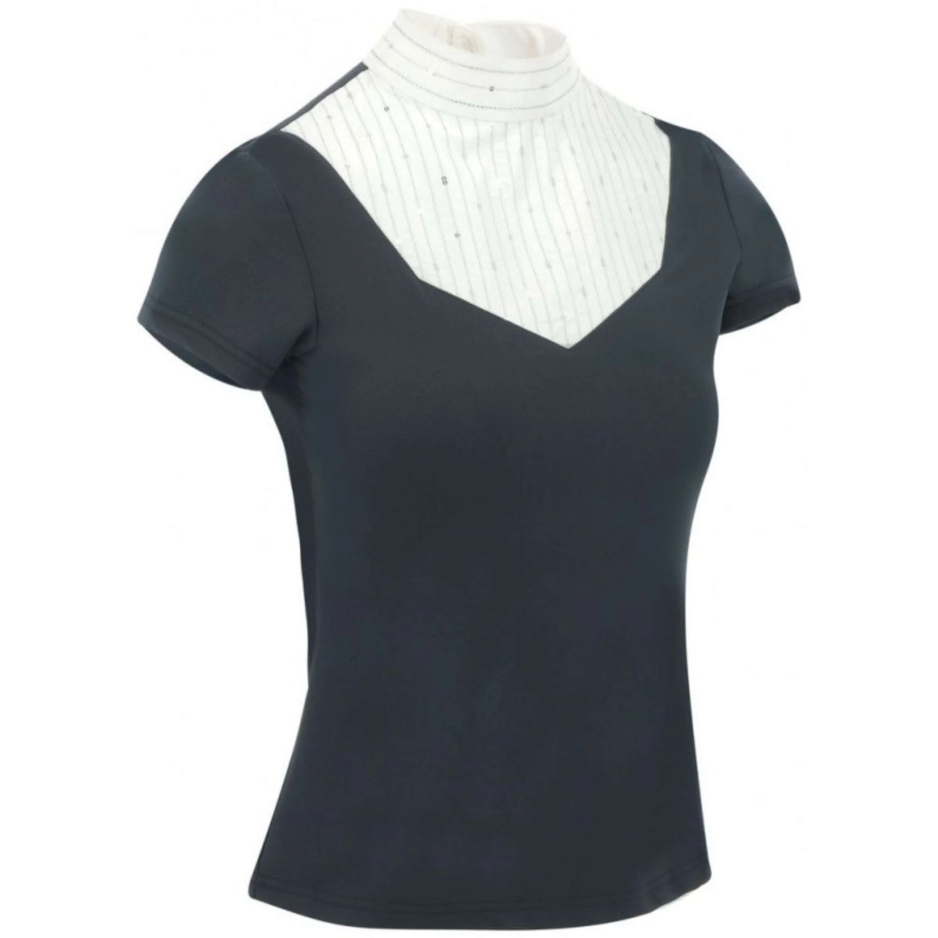 EQUITHÈME T-shirt de Concours Lerma Femme Marin - Image 2