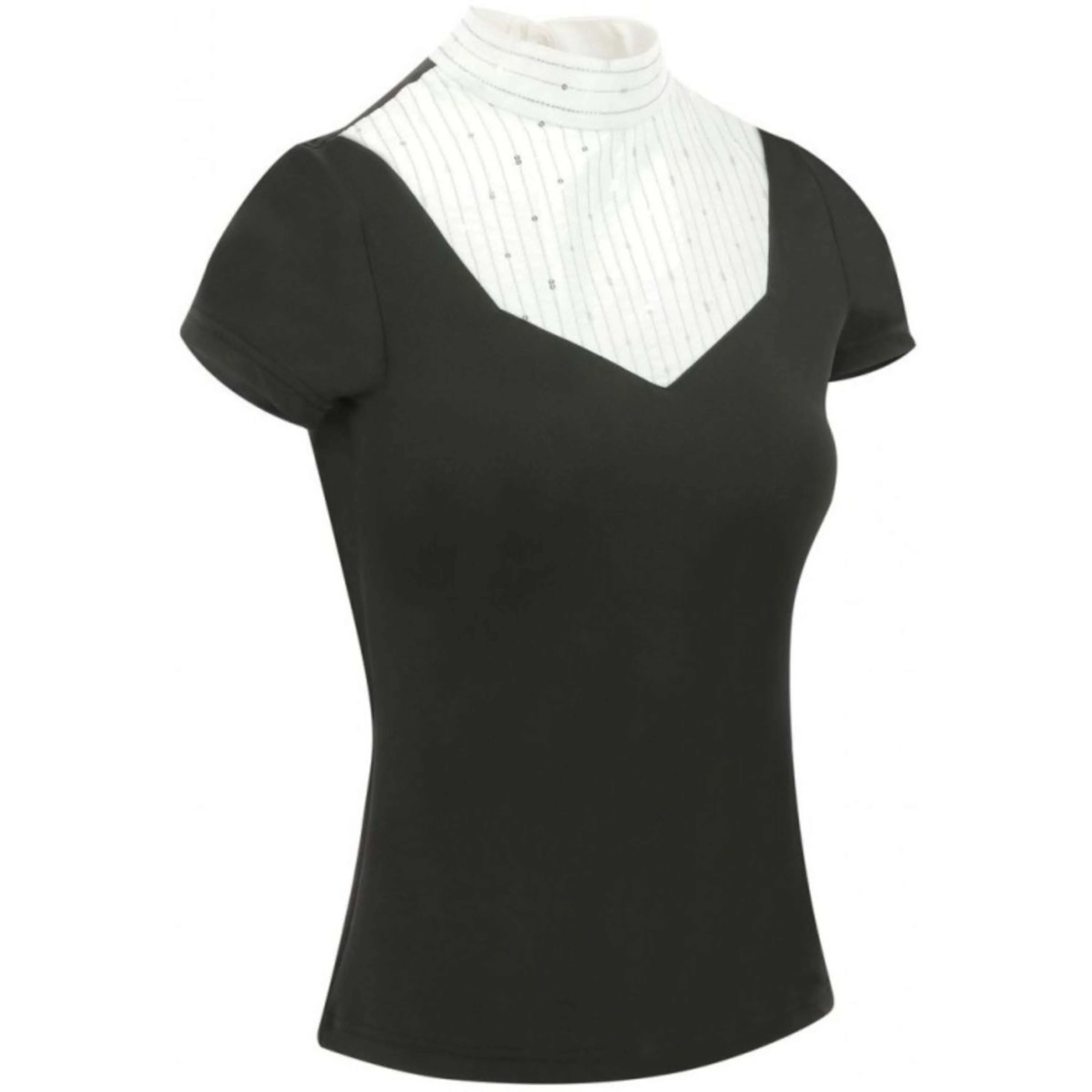 EQUITHÈME T-shirt de Concours Lerma Femme Noir - Image 2