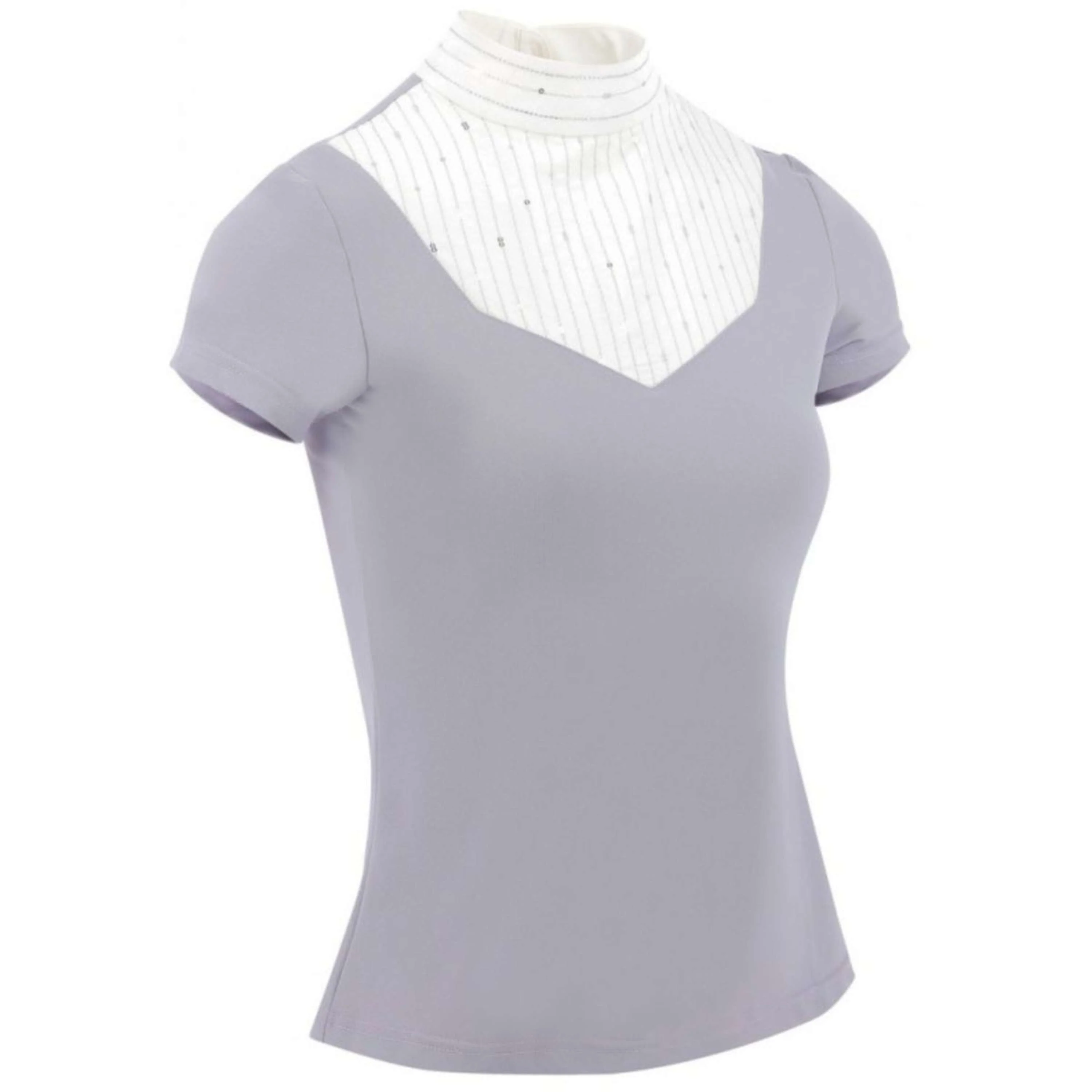 EQUITHÈME T-shirt de Concours Lerma Femme Violet - Image 2