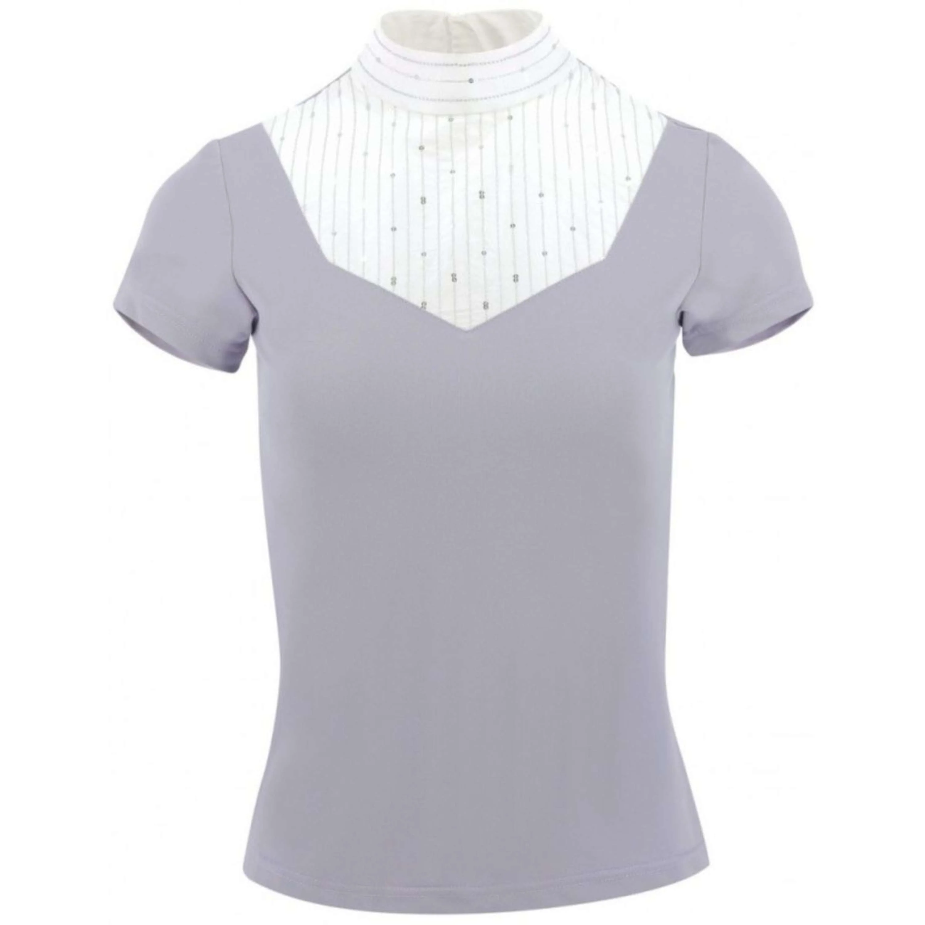 EQUITHÈME T-shirt de Concours Lerma Femme Violet - Image 3