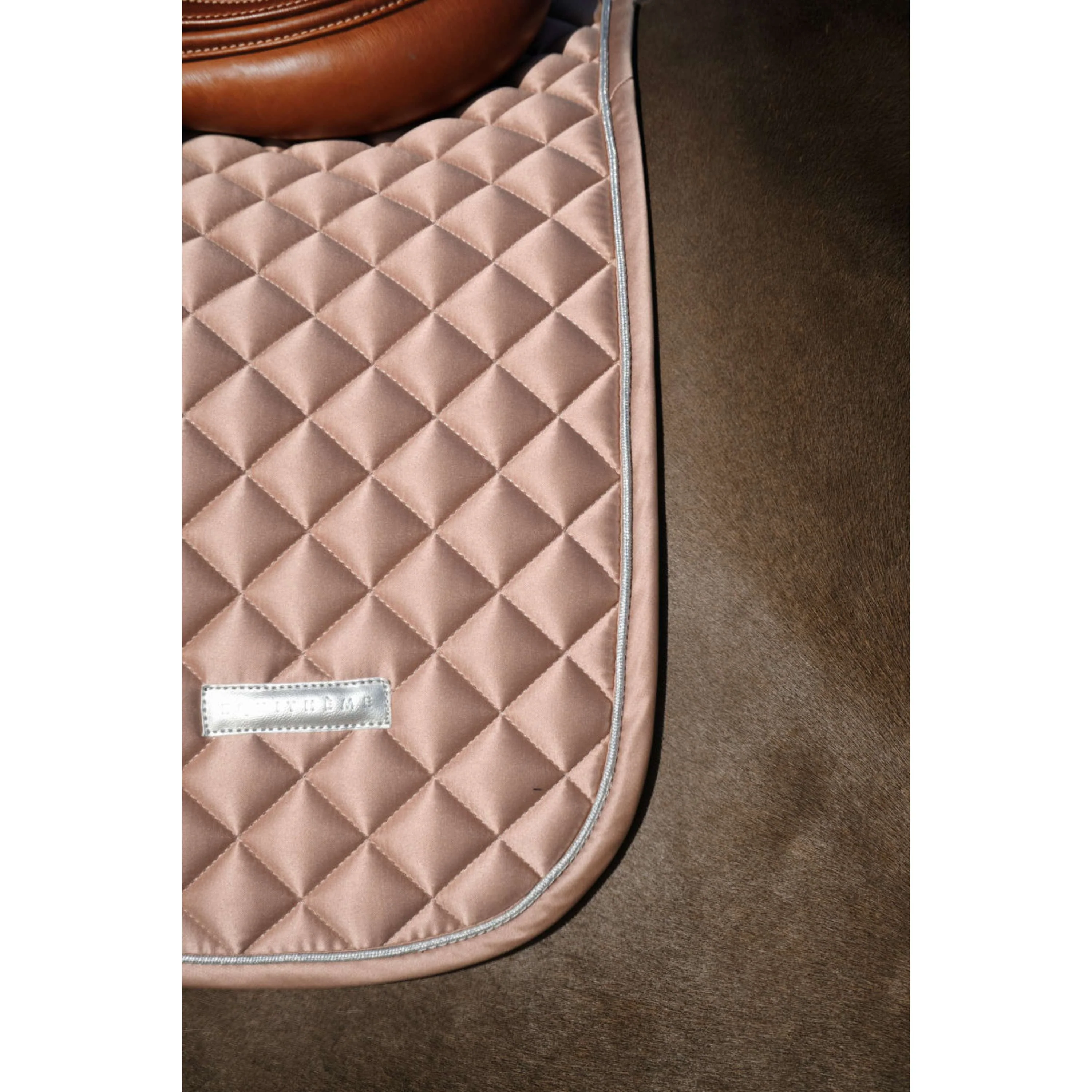 EQUITHÈME Tapis de Selle Nacre de Saut bronze - Image 4