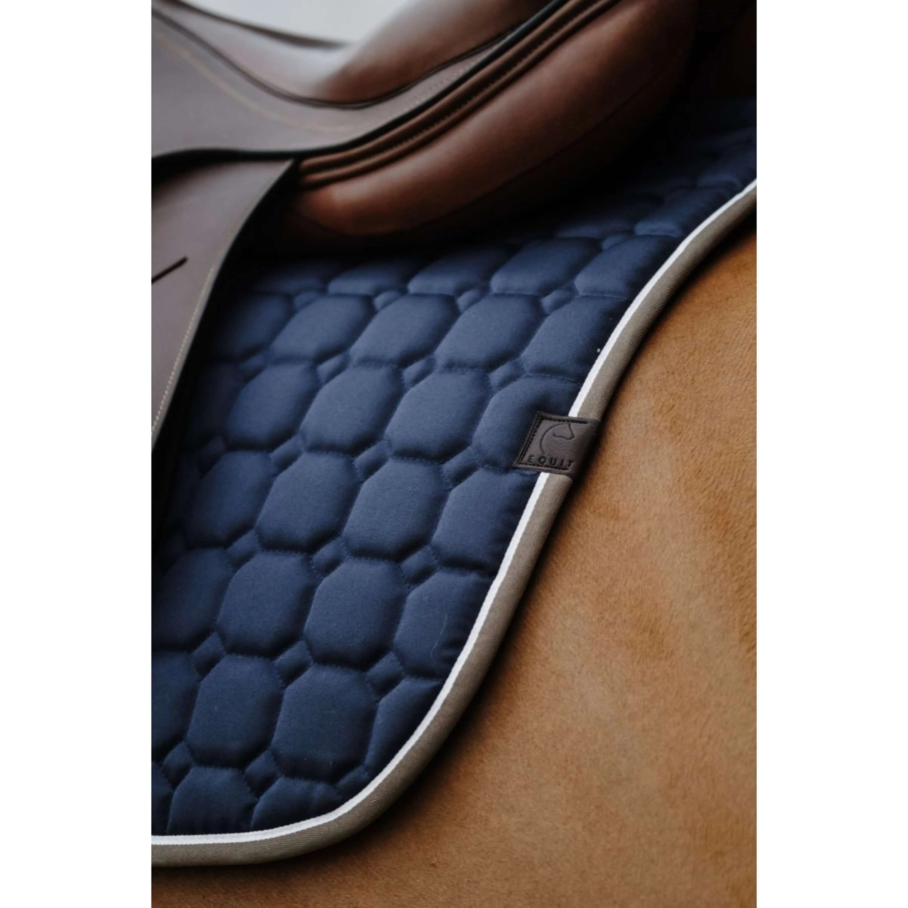 EQUITHÈME Tapis de Selle Orion Marin - Image 3
