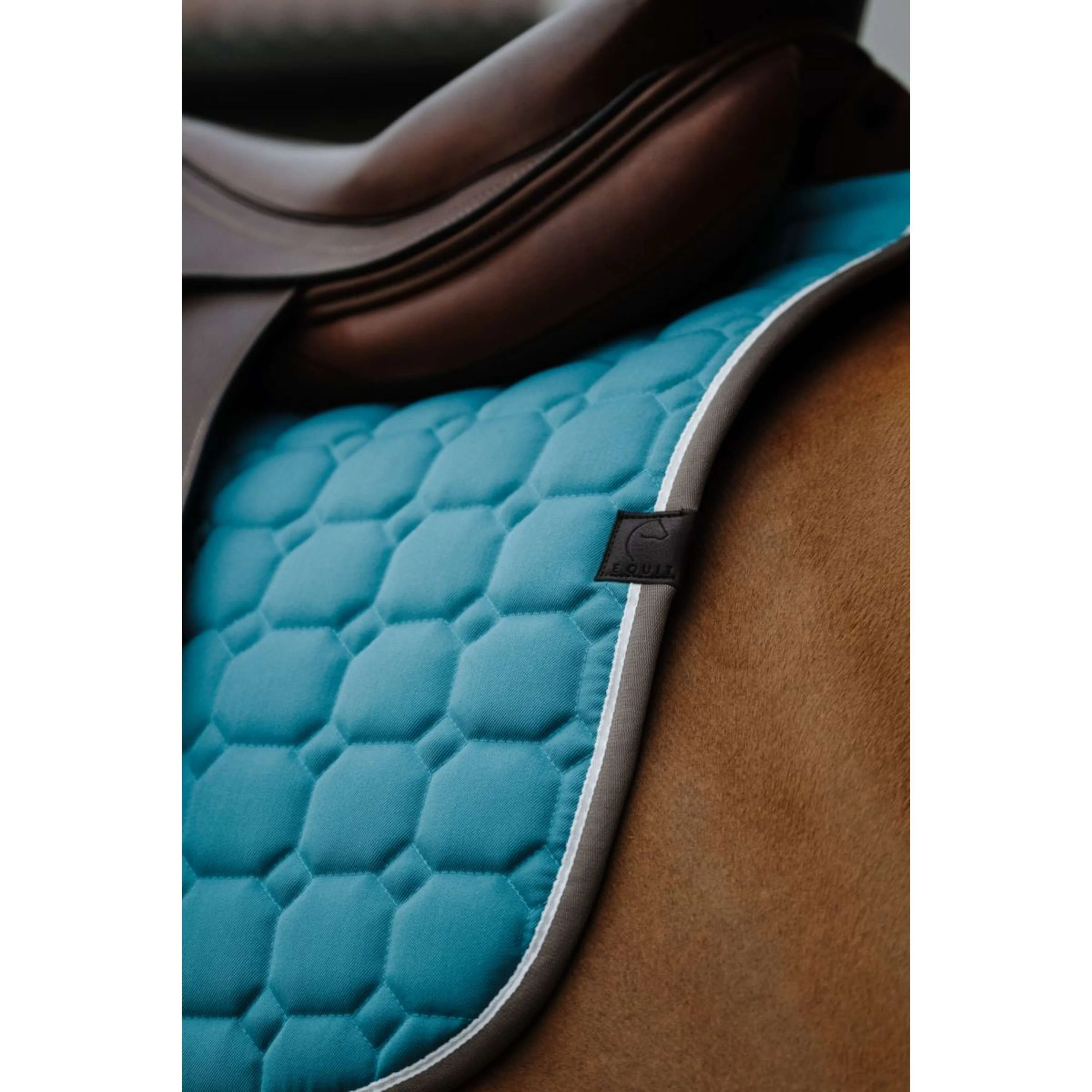 EQUITHÈME Tapis de Selle Orion Turquoise - Image 3
