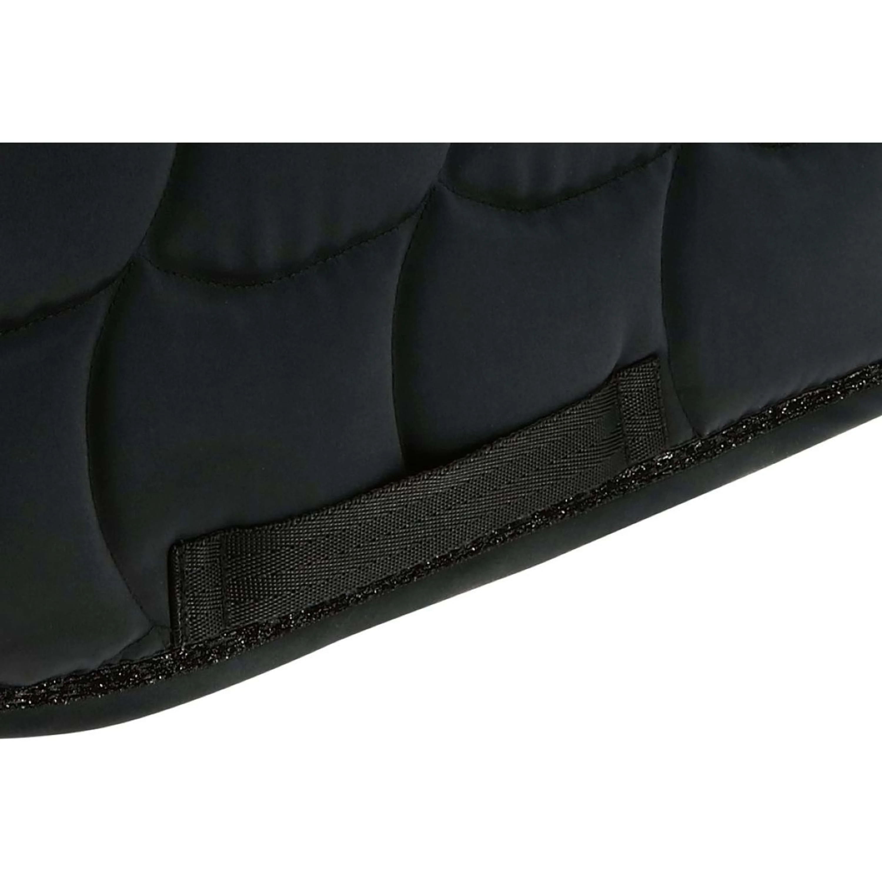 EQUITHÈME Tapis de Selle Satin Dressage Noir - Image 5