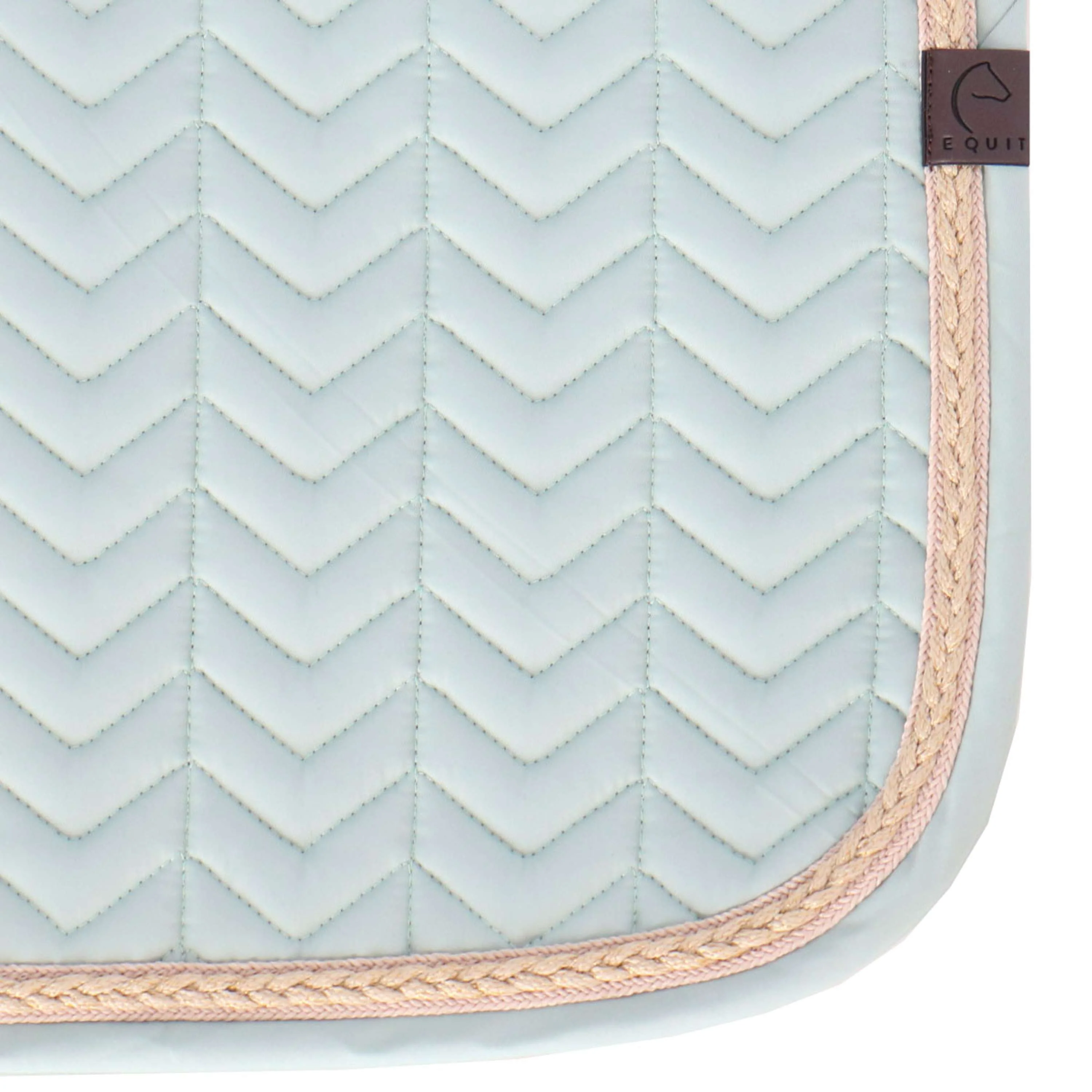EQUITHÈME Tapis de Selle Softy Jumping Vert clair - Image 5