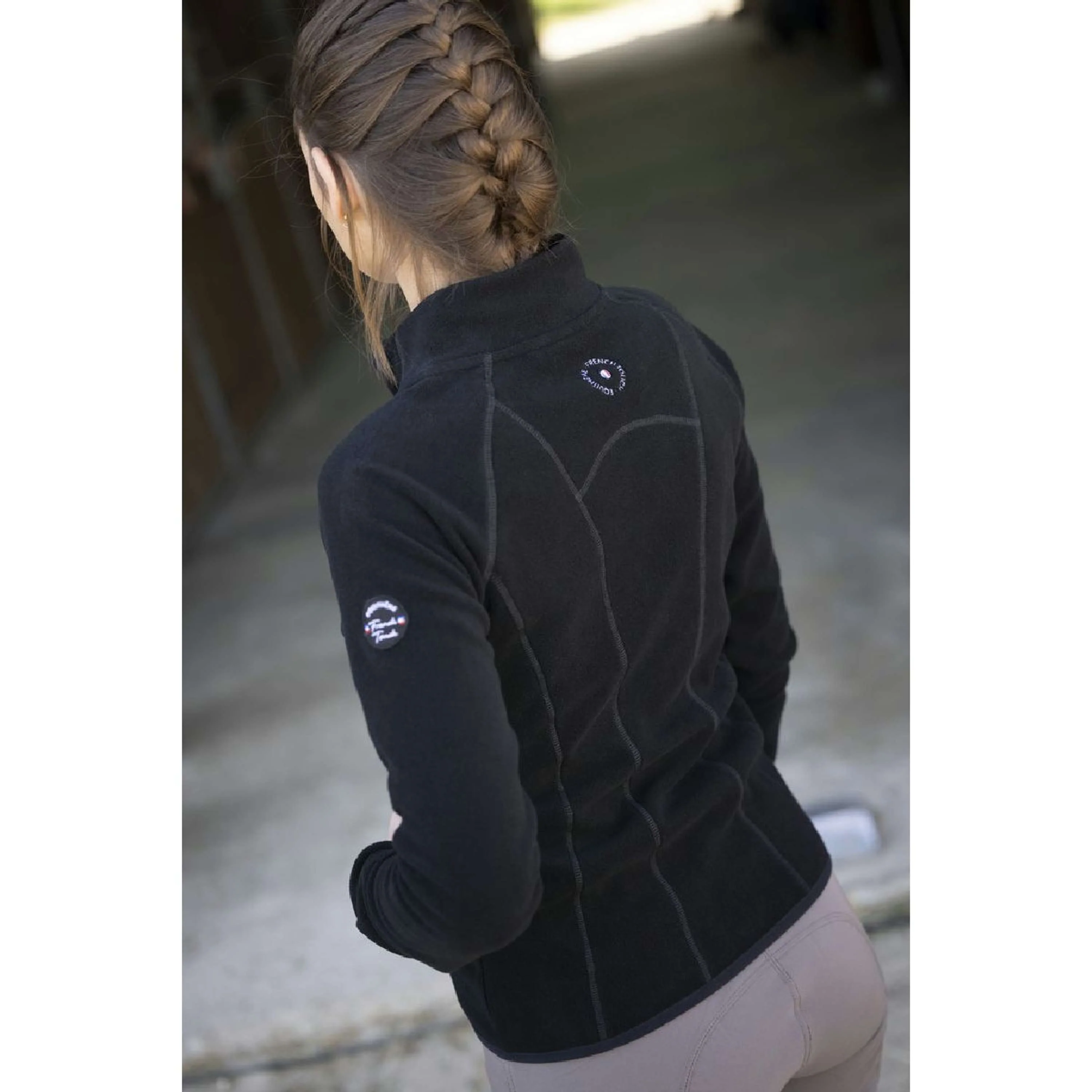 EQUITHÈME Veste Polaire Lena Noir - Image 2