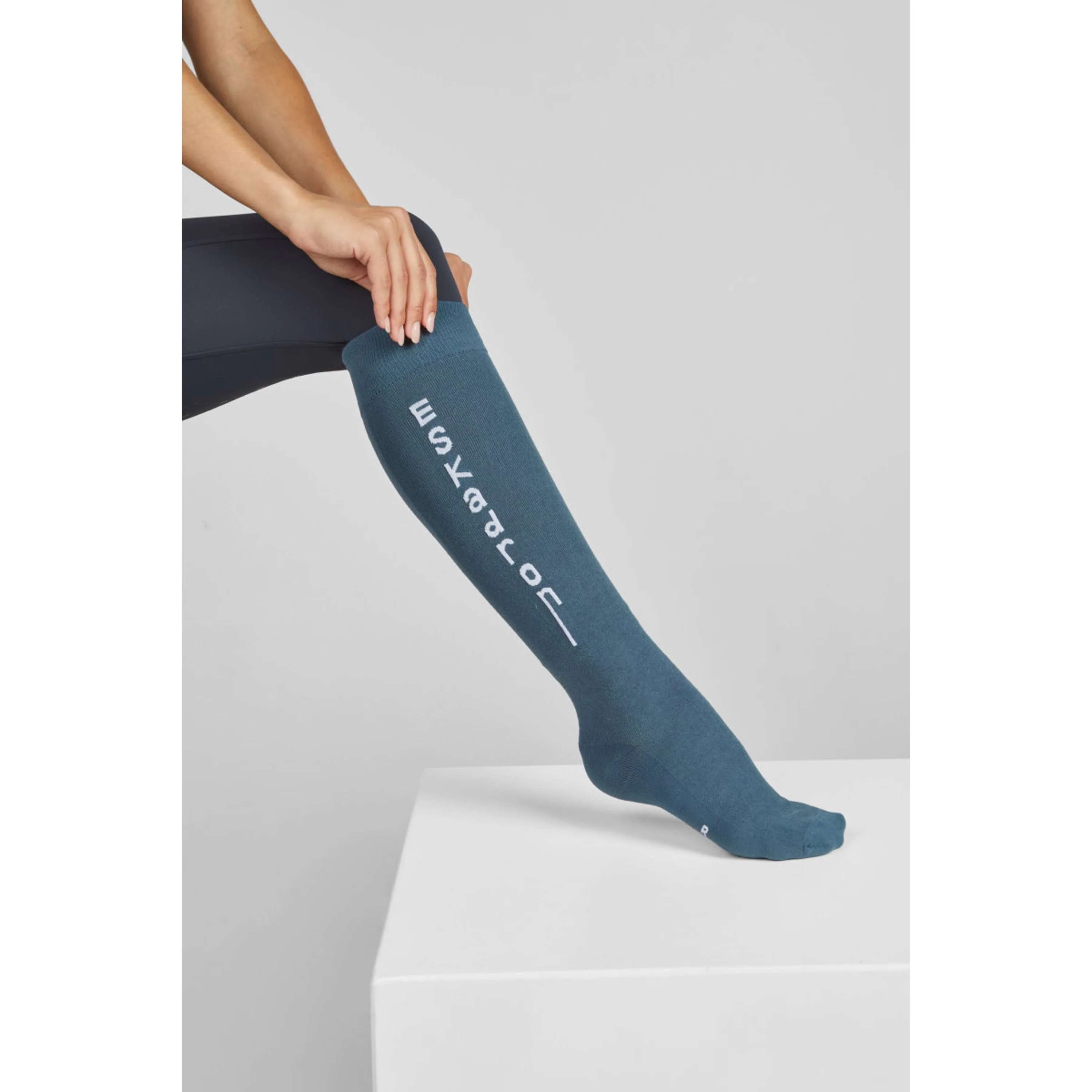 Eskadron Chaussettes d'Équitation Classic Sports Ocean - Image 2