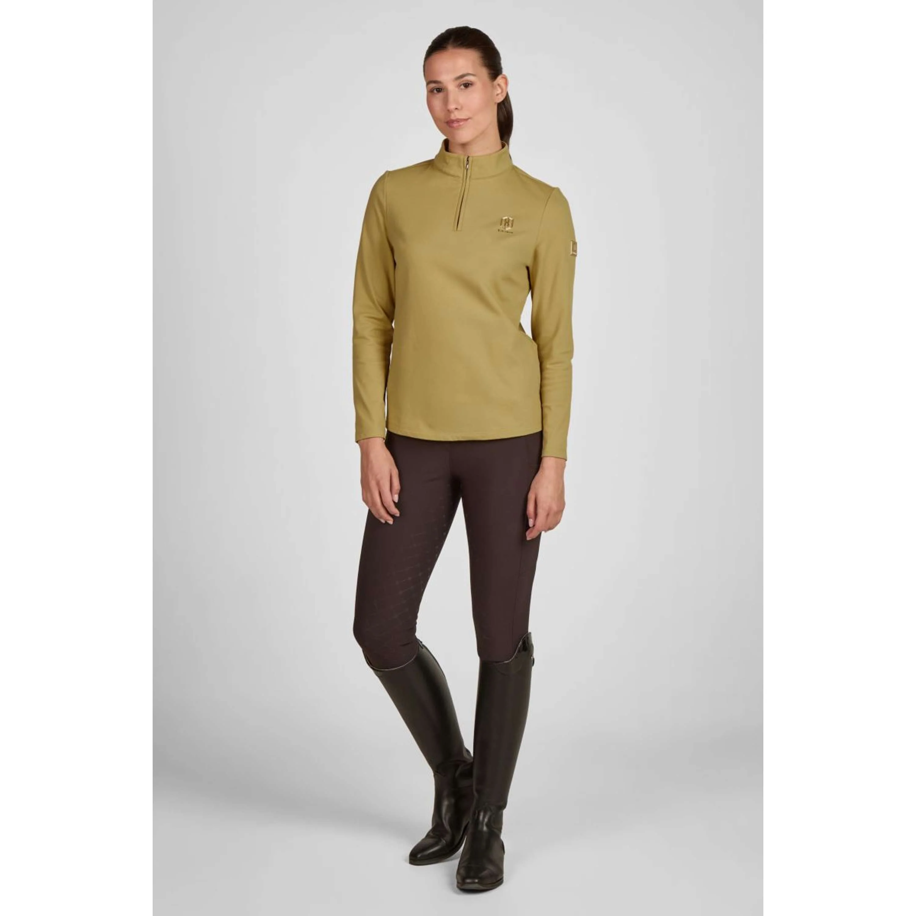 Eskadron Chemise Heritage Half-Zip Cardamom - Image 2