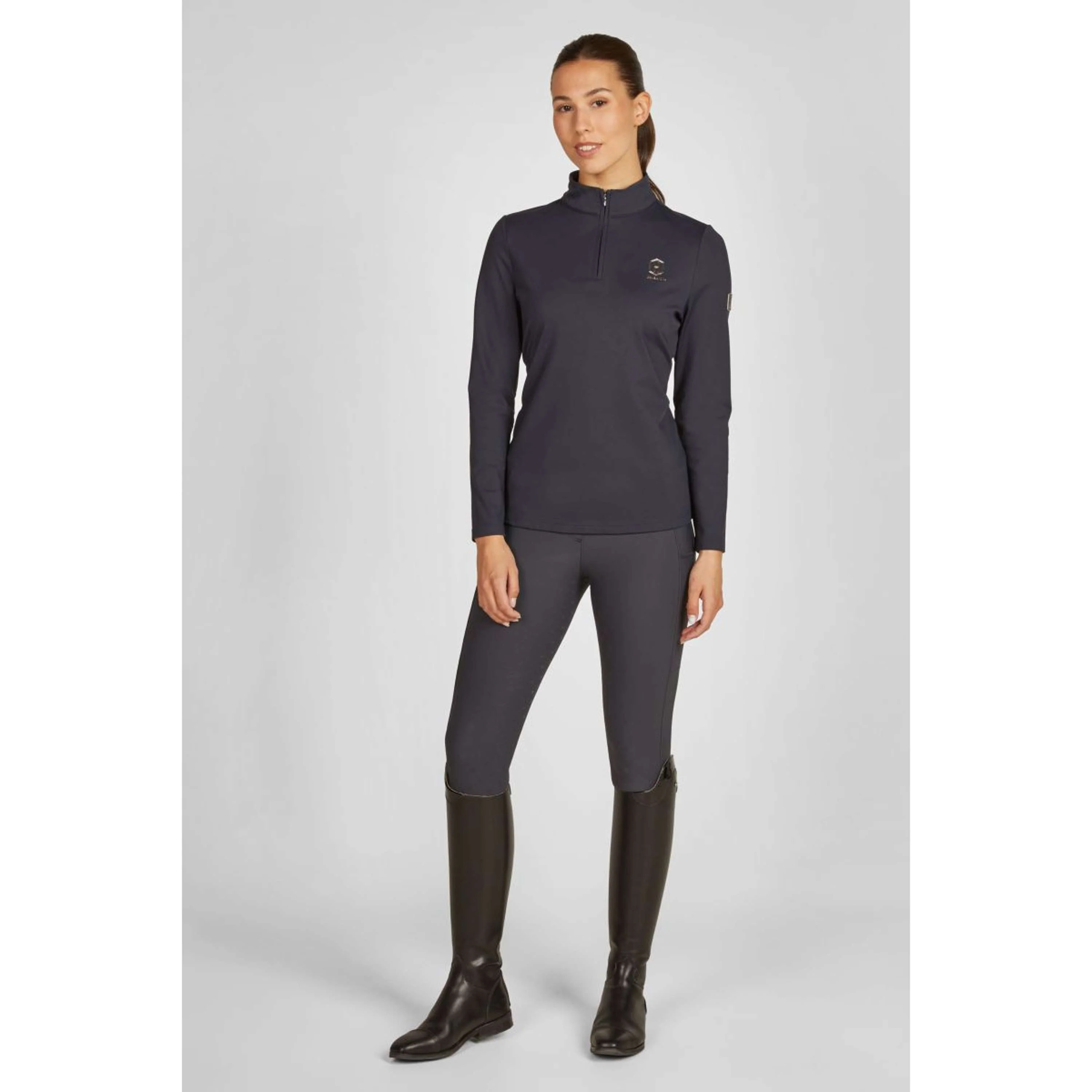 Eskadron Chemise Heritage Half-Zip Marin - Image 2