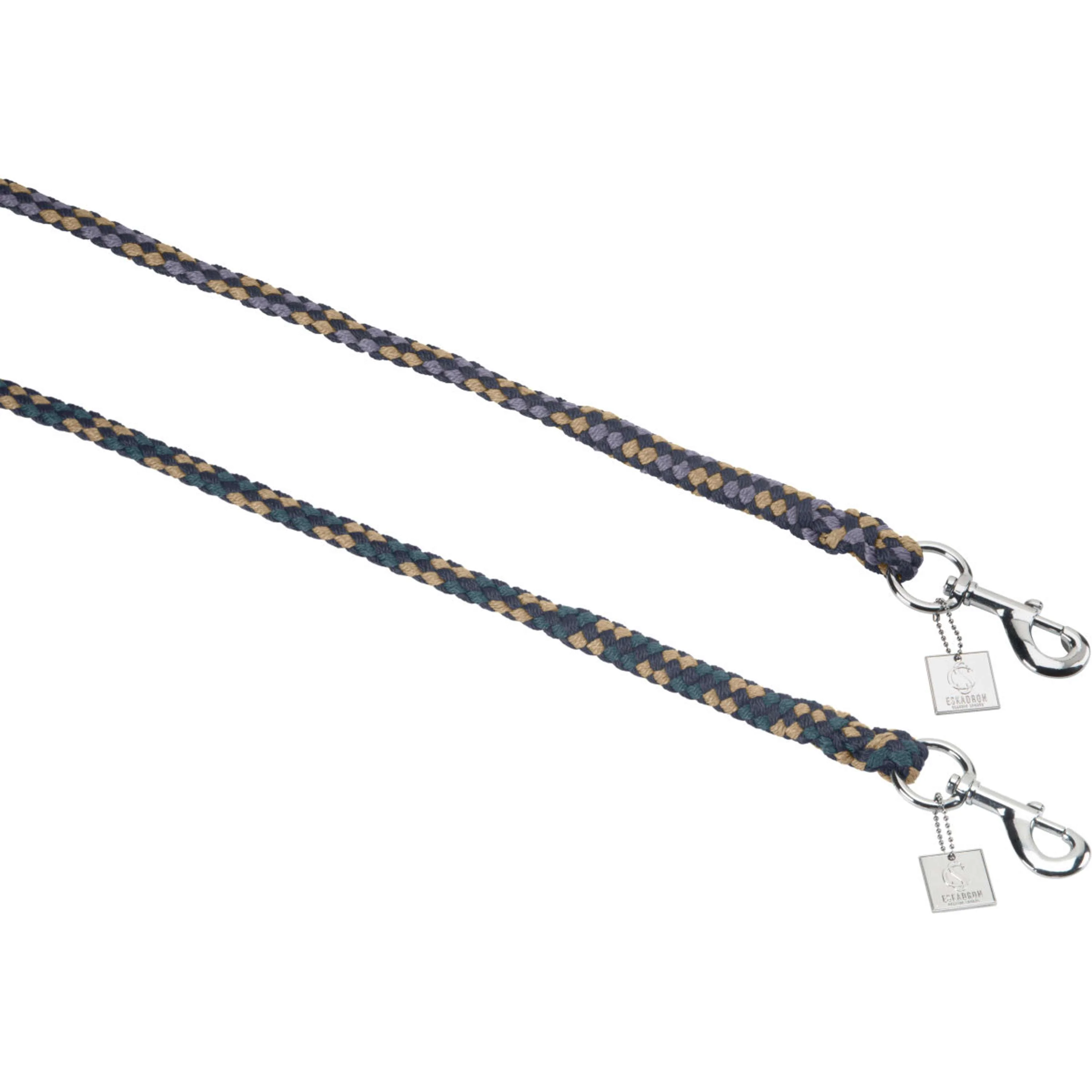 Eskadron Corde pour Licol Classic Sports Regular avec Mousqueton Ocean/Sierra/Navy - Image 2