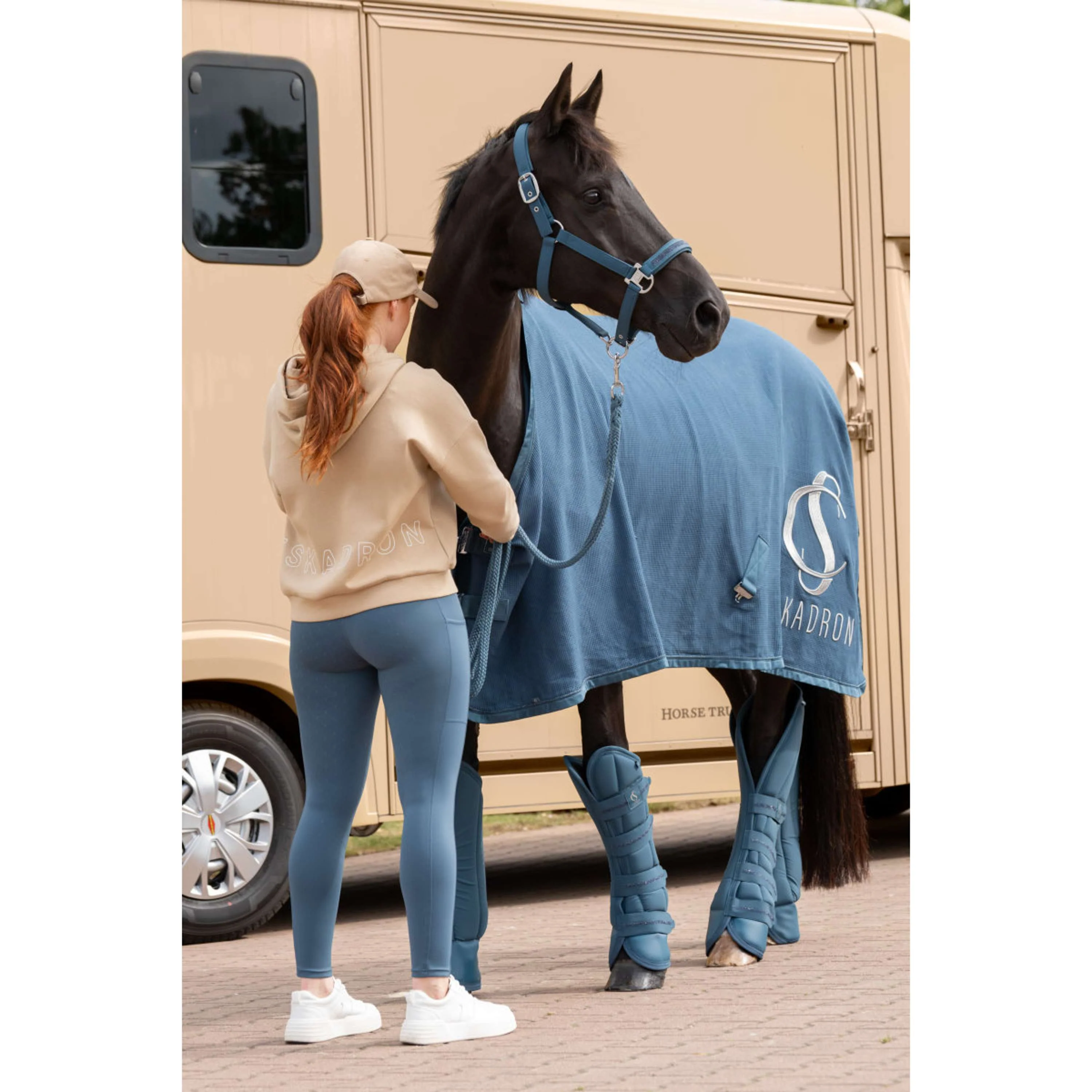 Eskadron Couverture Polaire Classic Sports Coton Gaufré Ocean - Image 2