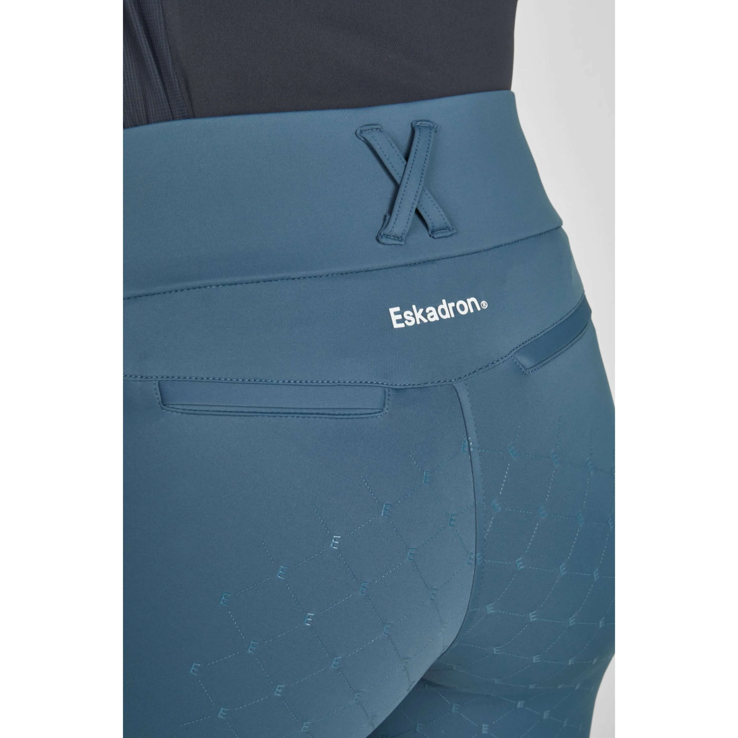 Eskadron Legging d'Équitation Classic Sports Flex Full Grip Ocean - Image 6
