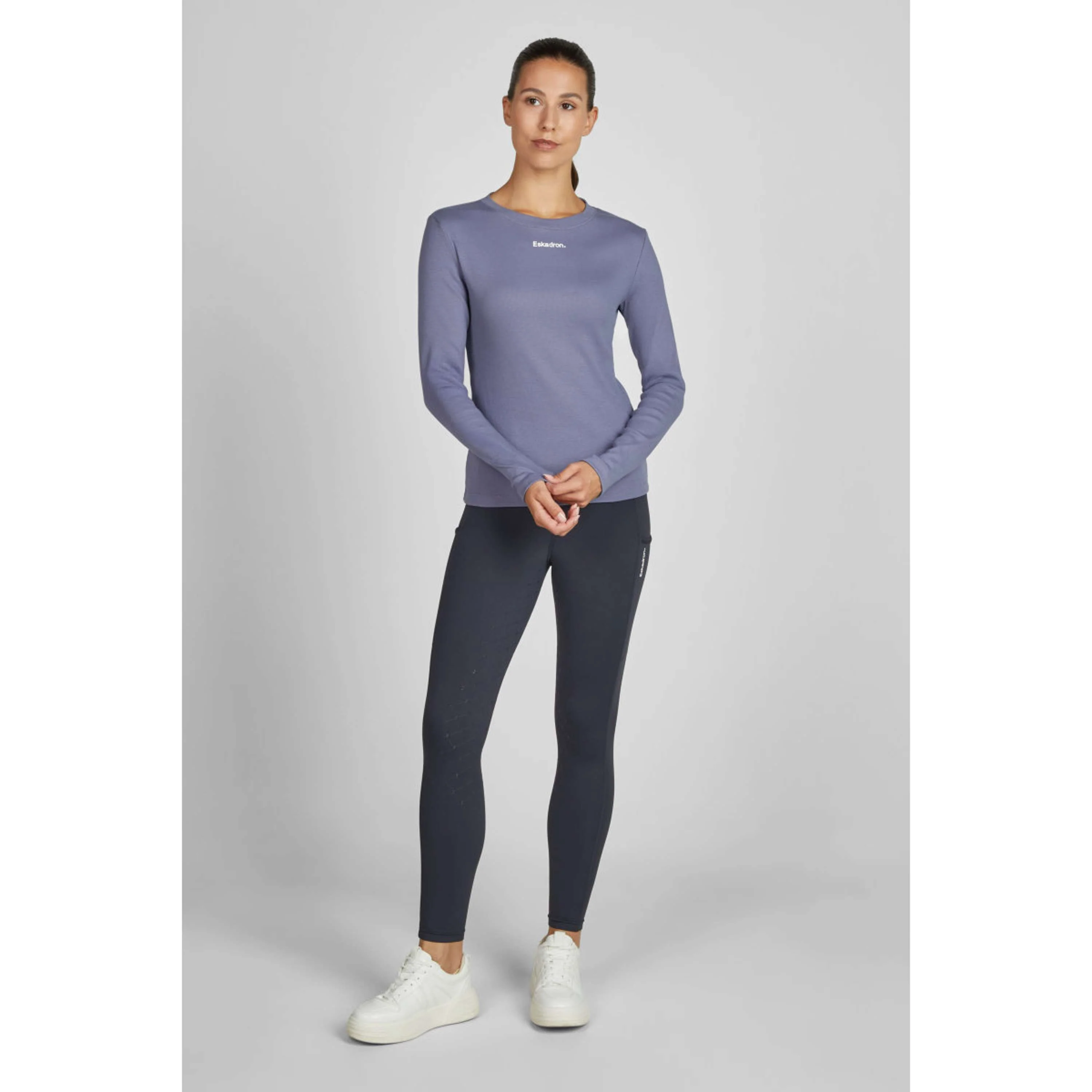 Eskadron Manches Longues Classic Sports Rib Orchid - Image 2