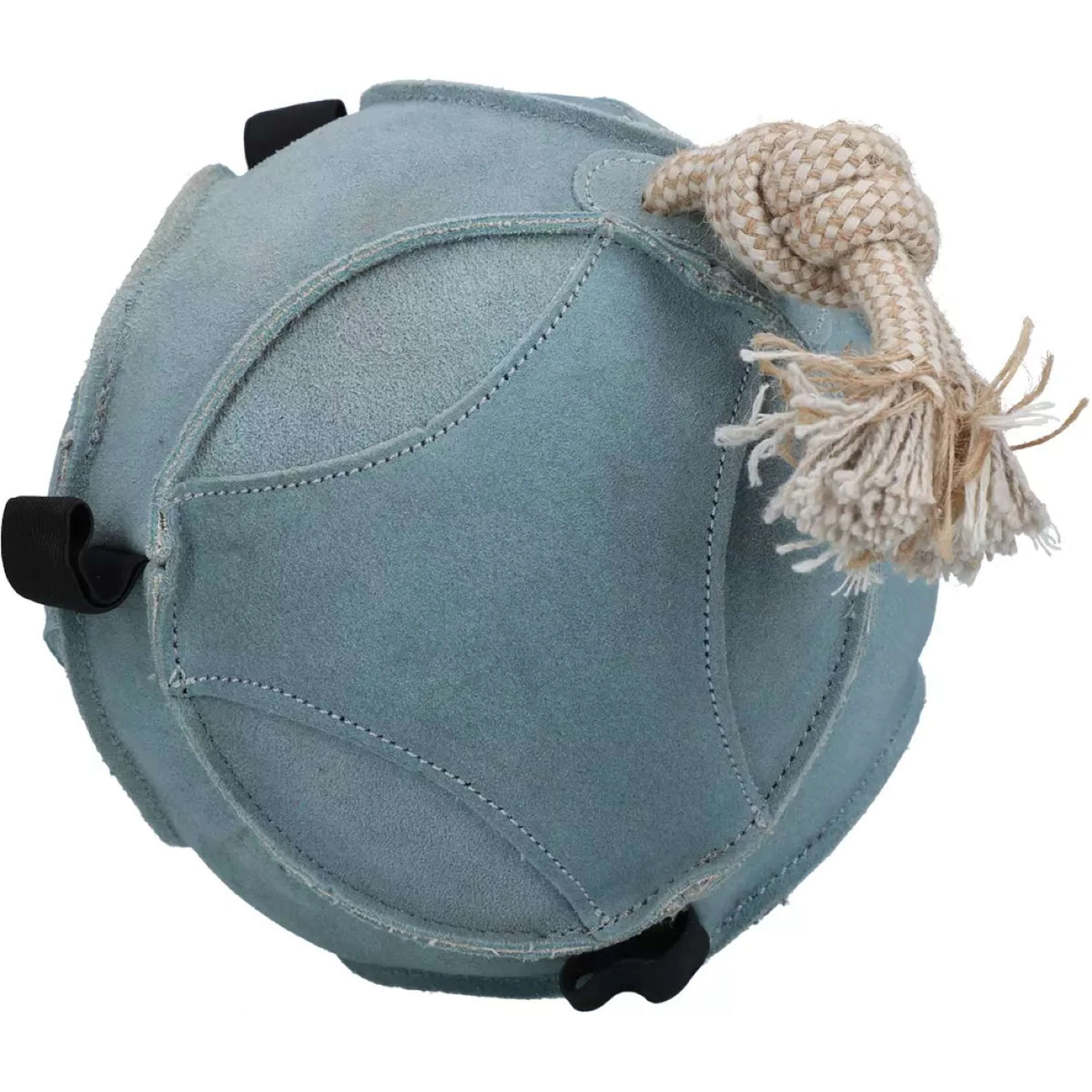 Excellent Balle de jeu amusante pour chevaux Suede Bleu - Image 2