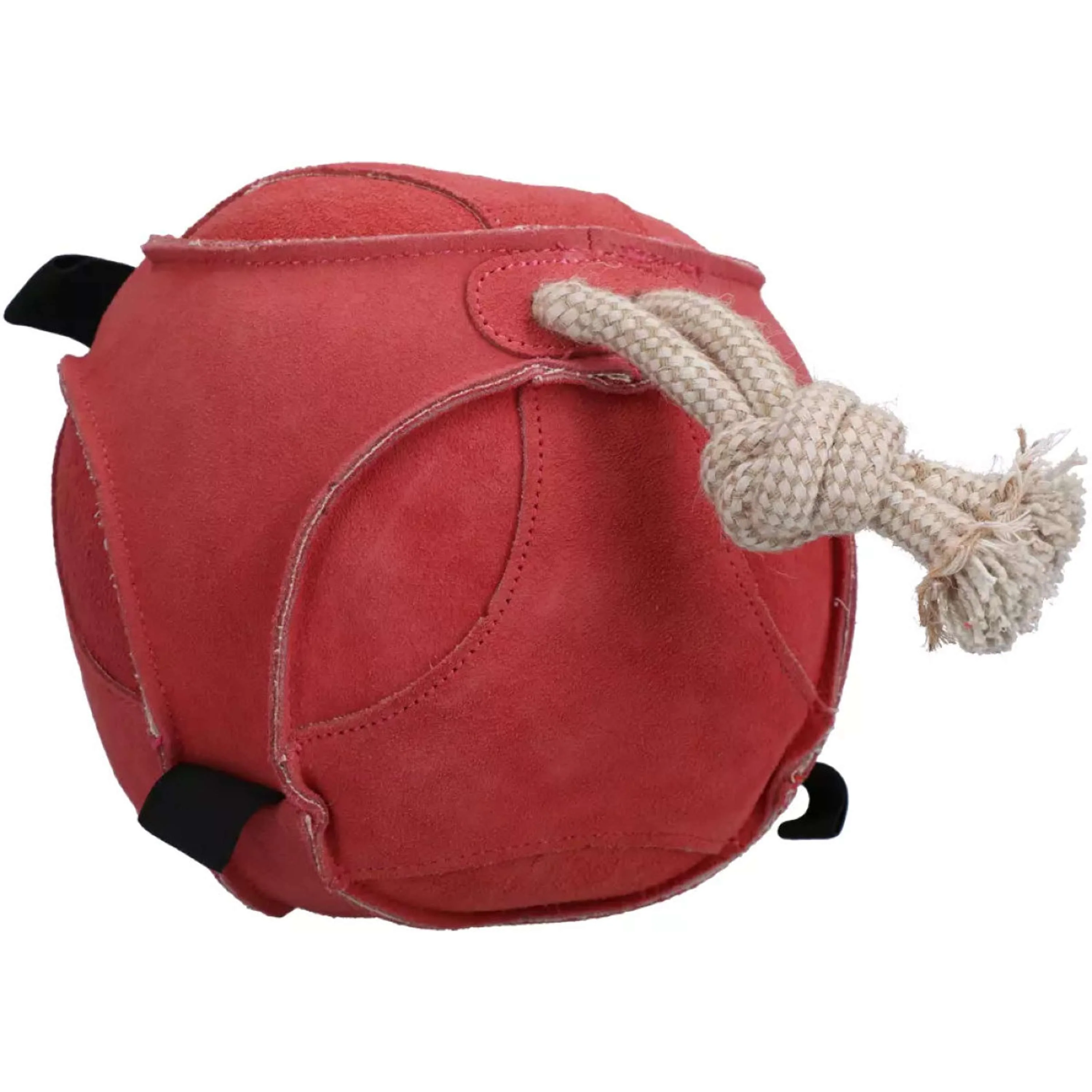 Excellent Balle de jeu amusante pour chevaux Suede Rose - Image 2