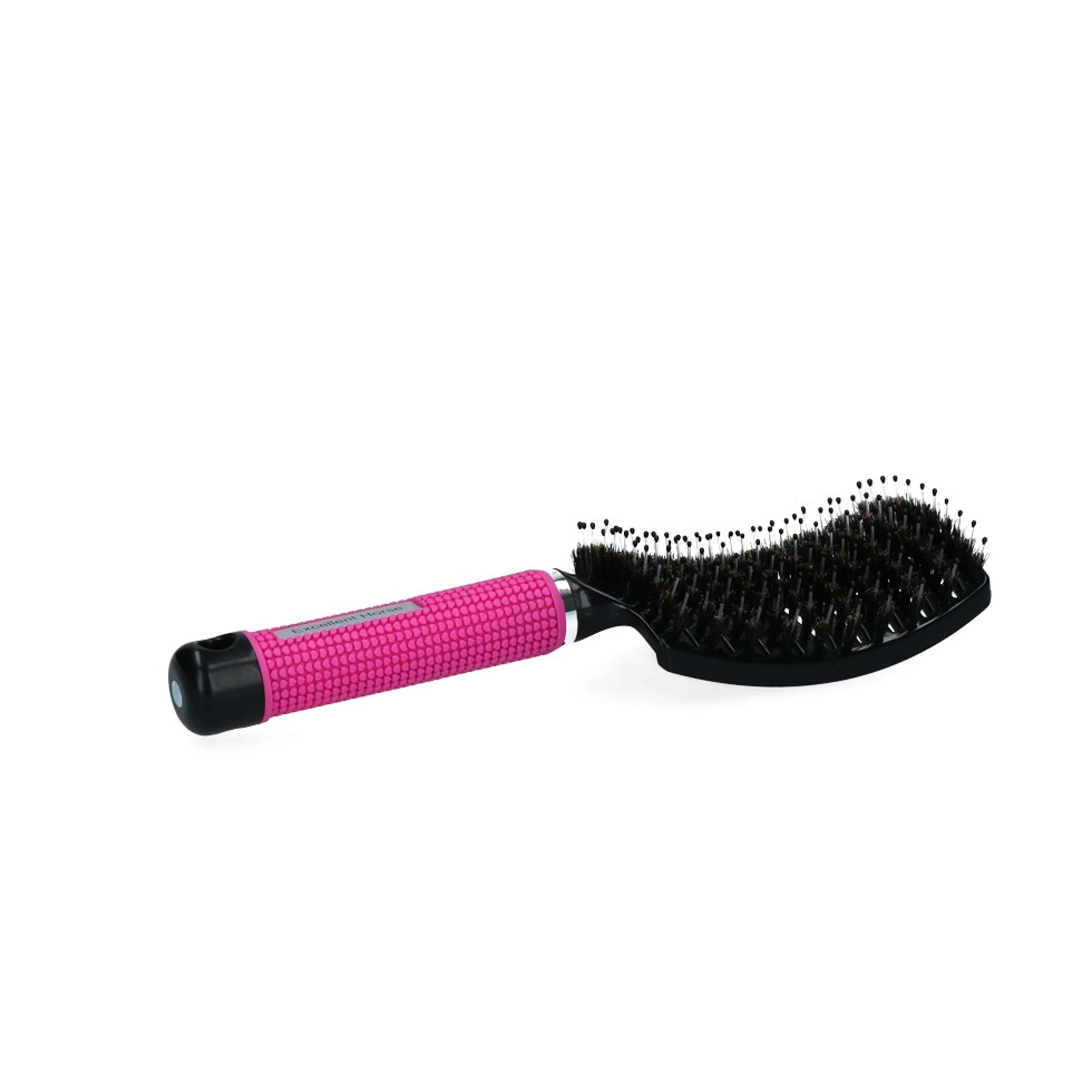 Excellent Brosse Queue et Crinière Horse Supreme Rose/Noir - Image 3